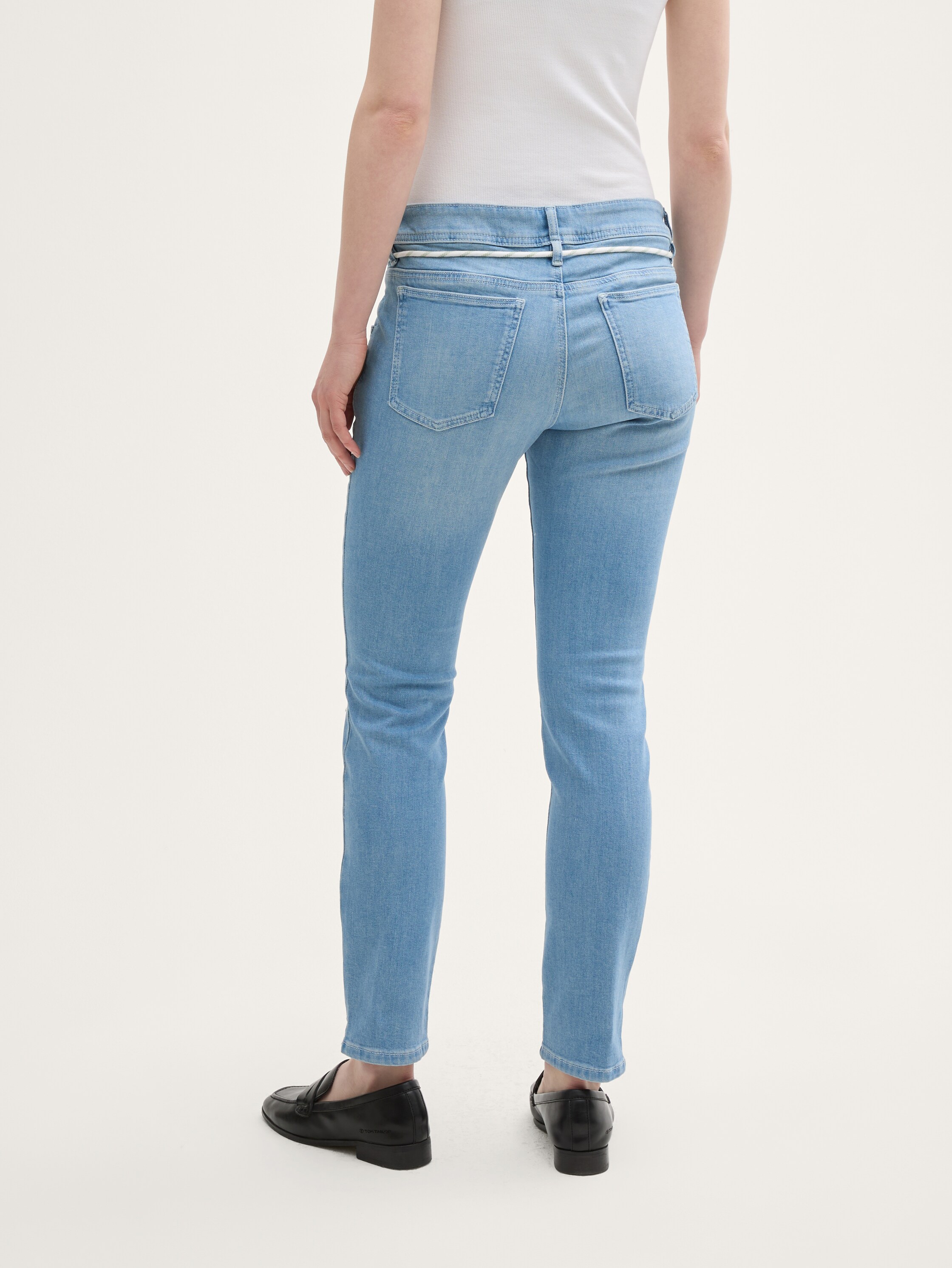 TTTAPERED relaxed jeans - used_light_stone_blue_denim - 