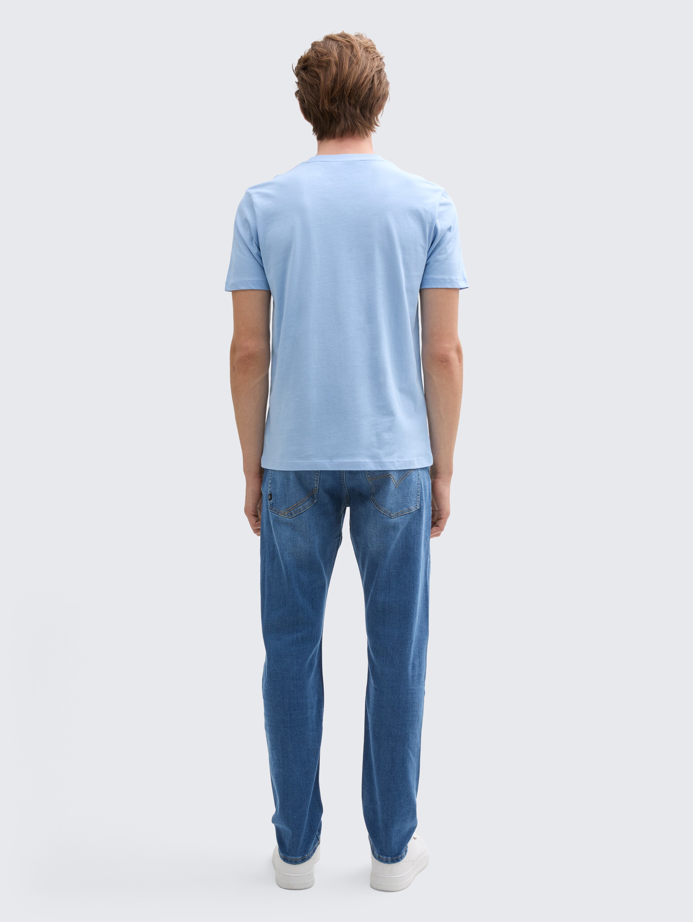 TTPIERS SLIM Jeans - used_mid_stone_blue_denim - 