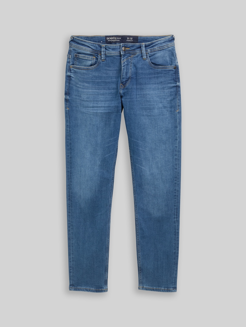 TTPIERS SLIM jeans by Denim Male, Used Mid Stone Blue Denim