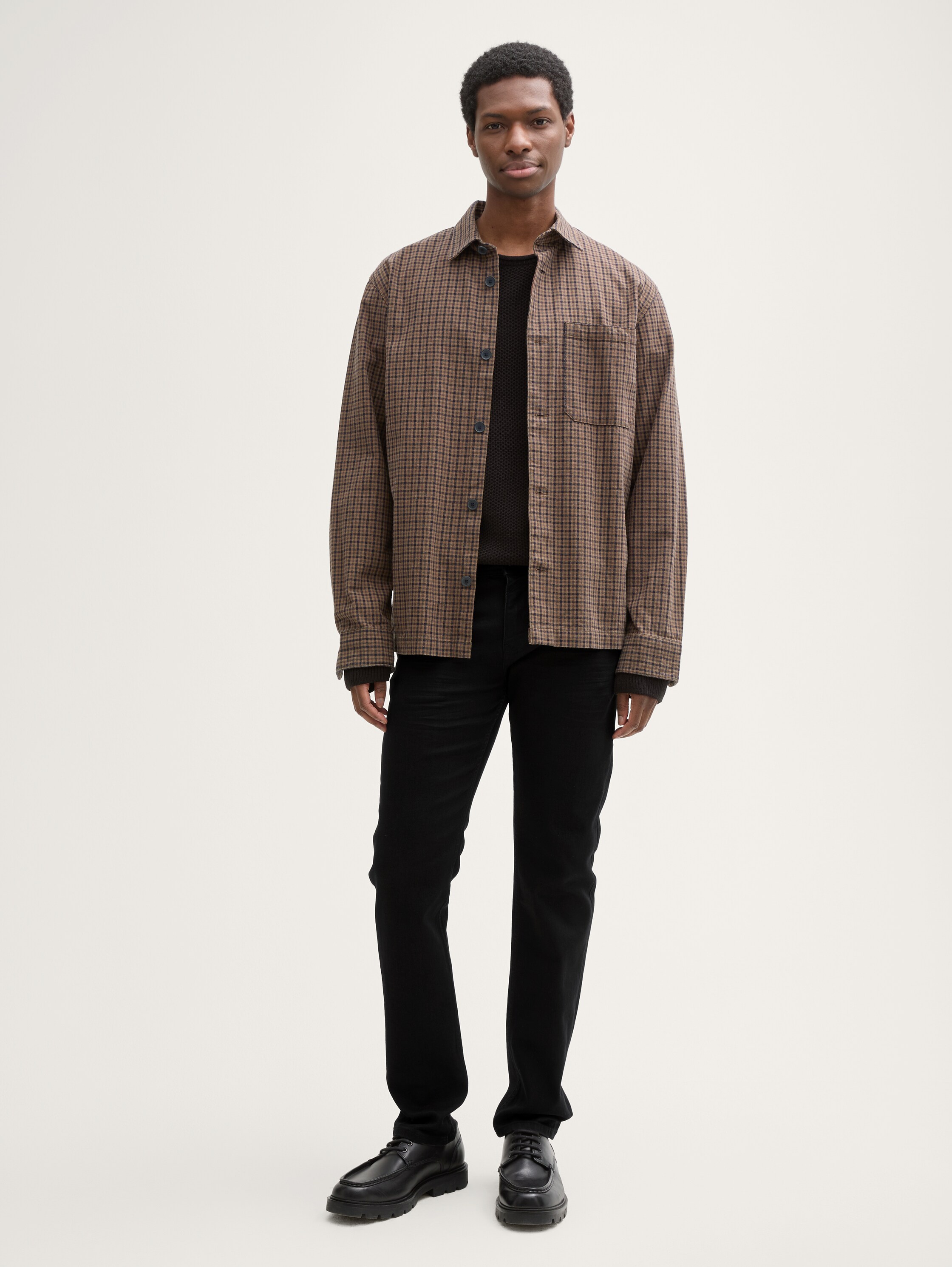 TTPIERS SLIM Jeans - black_denim - 