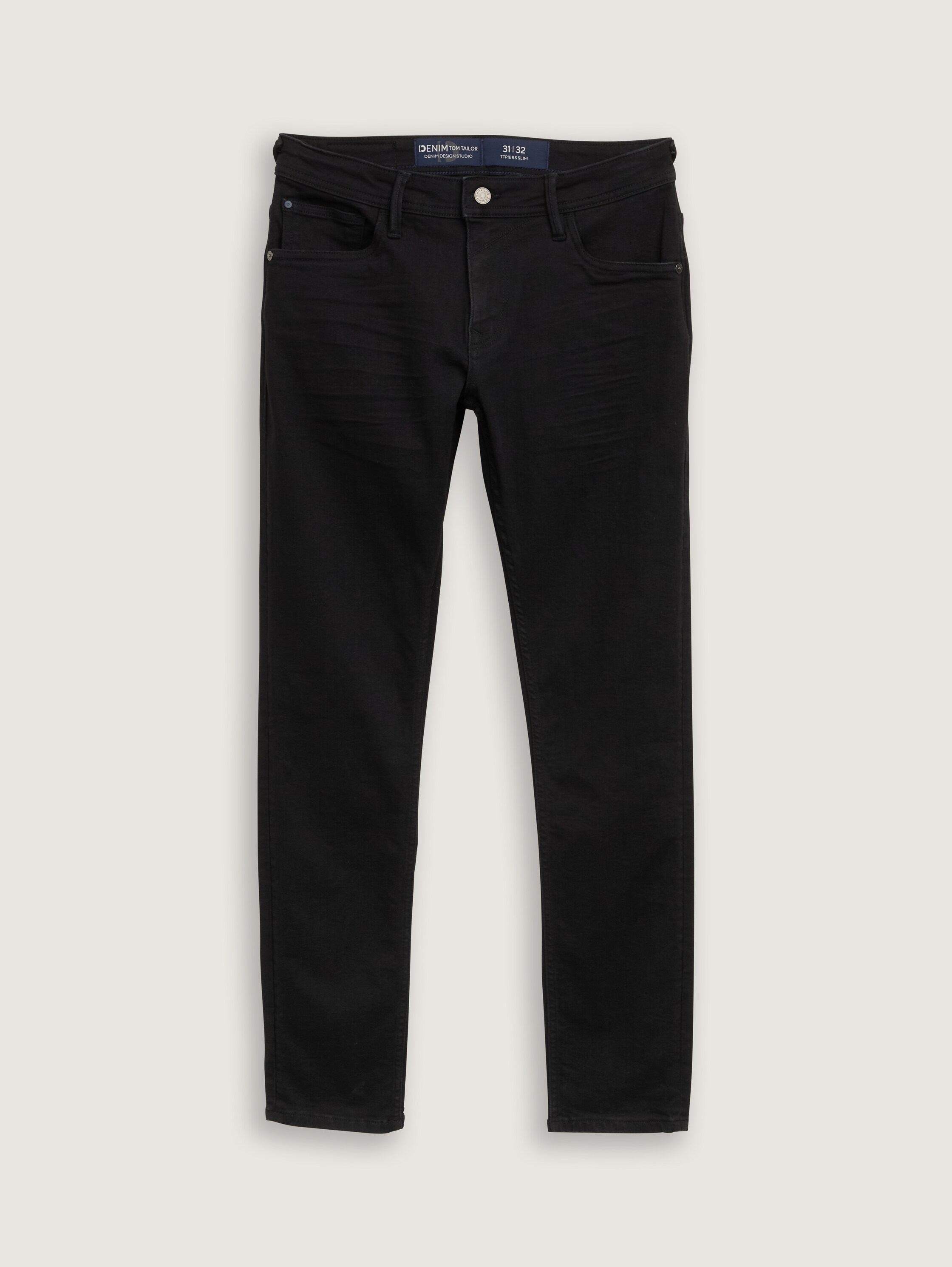 TTPIERS SLIM Jeans - black_denim - 