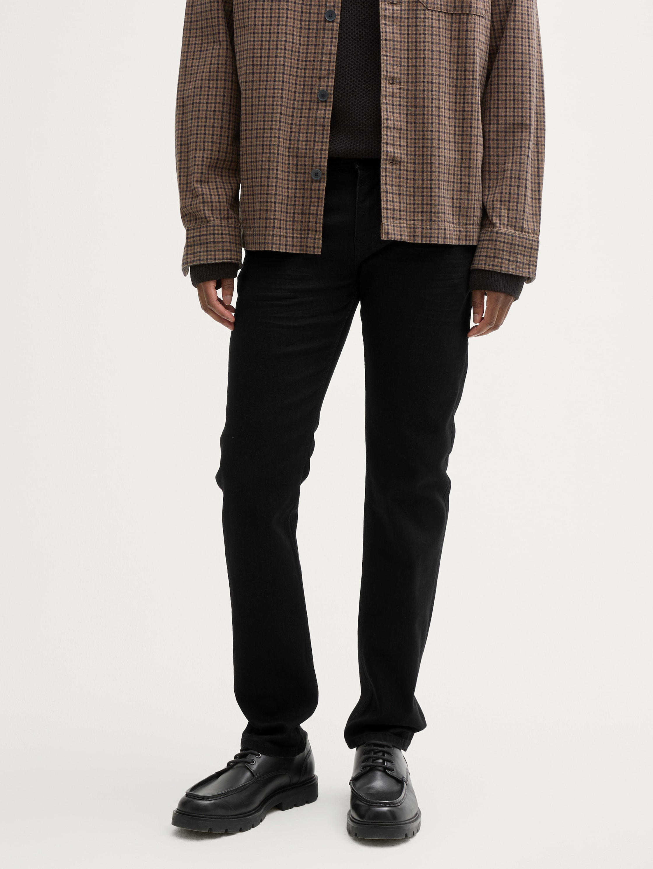 TTPIERS SLIM Jeans - black_denim - 