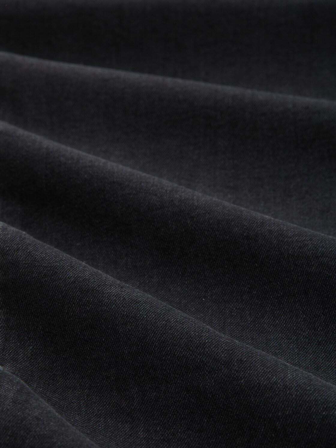 TTPIERS SLIM Jeans - dark stone black black denim - Material-Ansicht