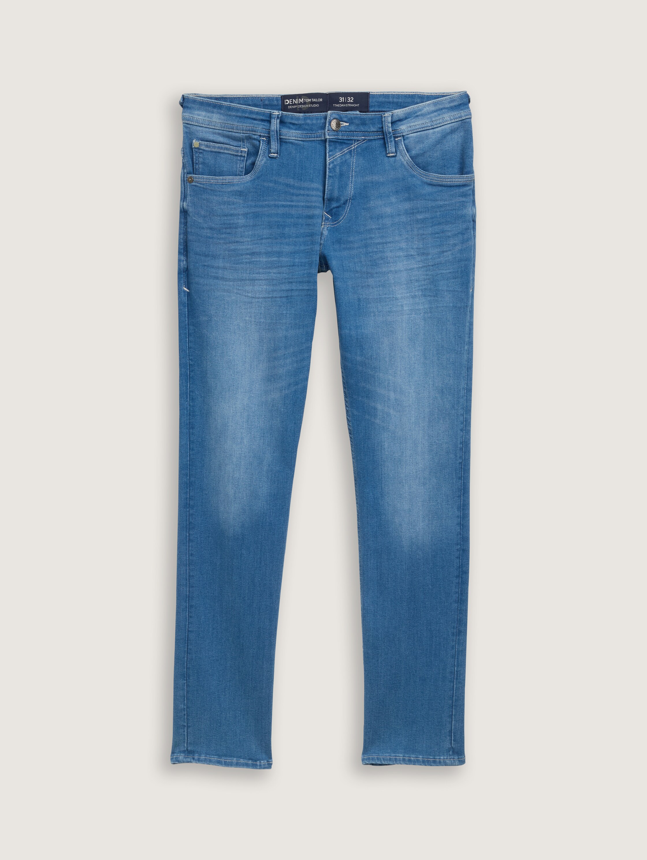 TTAEDAN STRAIGHT Jeans - bright_blue_denim - 
