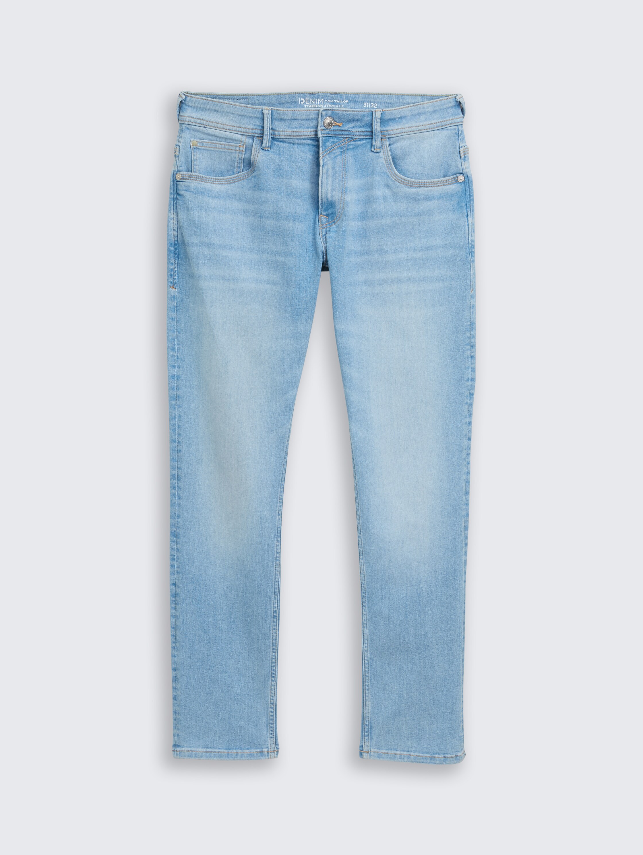 TTAEDAN STRAIGHT Jeans - light stone bright blue denim - Vorder-Produkt-Ansicht