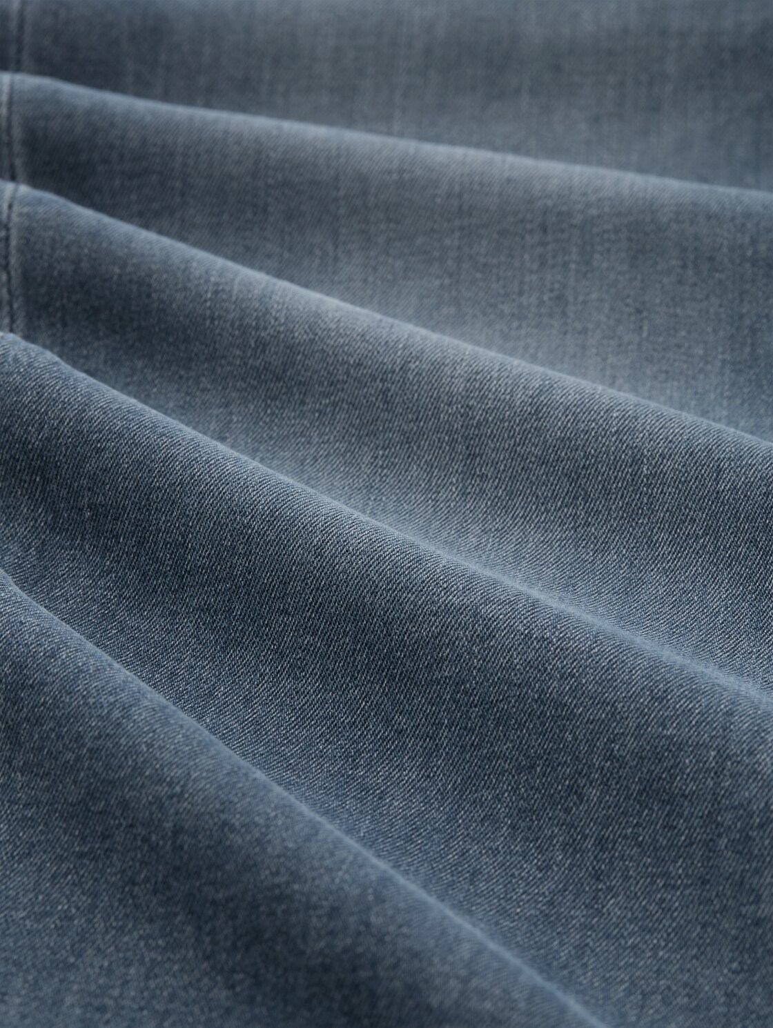 TTAEDAN STRAIGHT Jeans - mid stone blue grey denim - Material-Ansicht