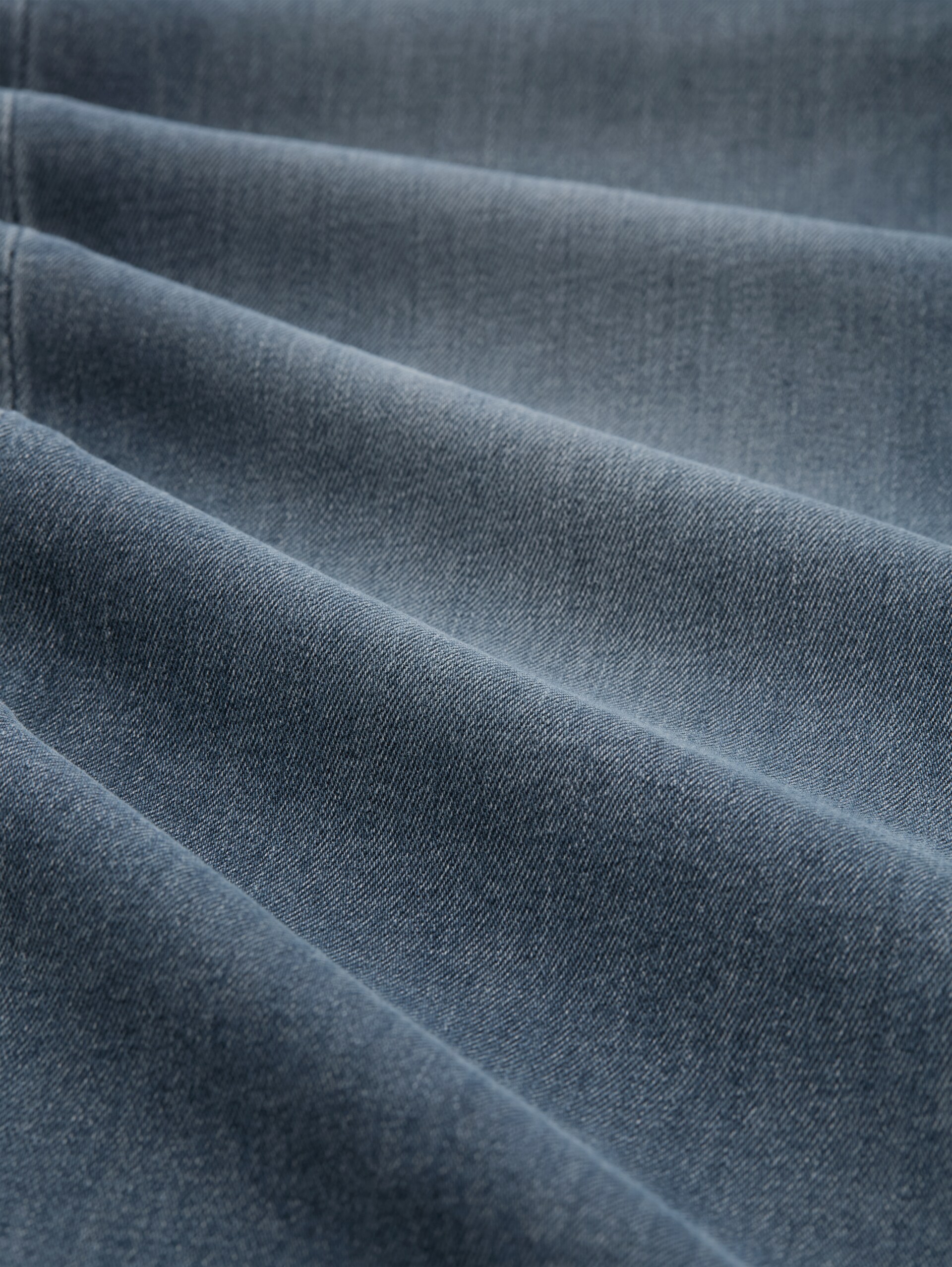 TTAEDAN STRAIGHT Jeans - mid stone blue grey denim - Material-Ansicht