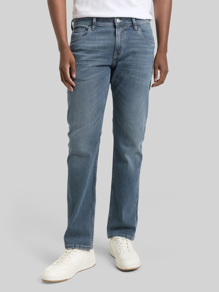 TTAEDAN STRAIGHT Jeans von Denim Male, mid stone blue grey denim