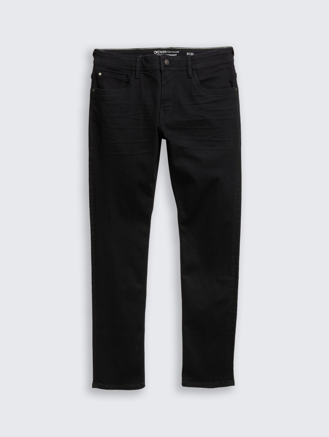 TTAEDAN STRAIGHT Jeans - black black denim - Vorder-Produkt-Ansicht