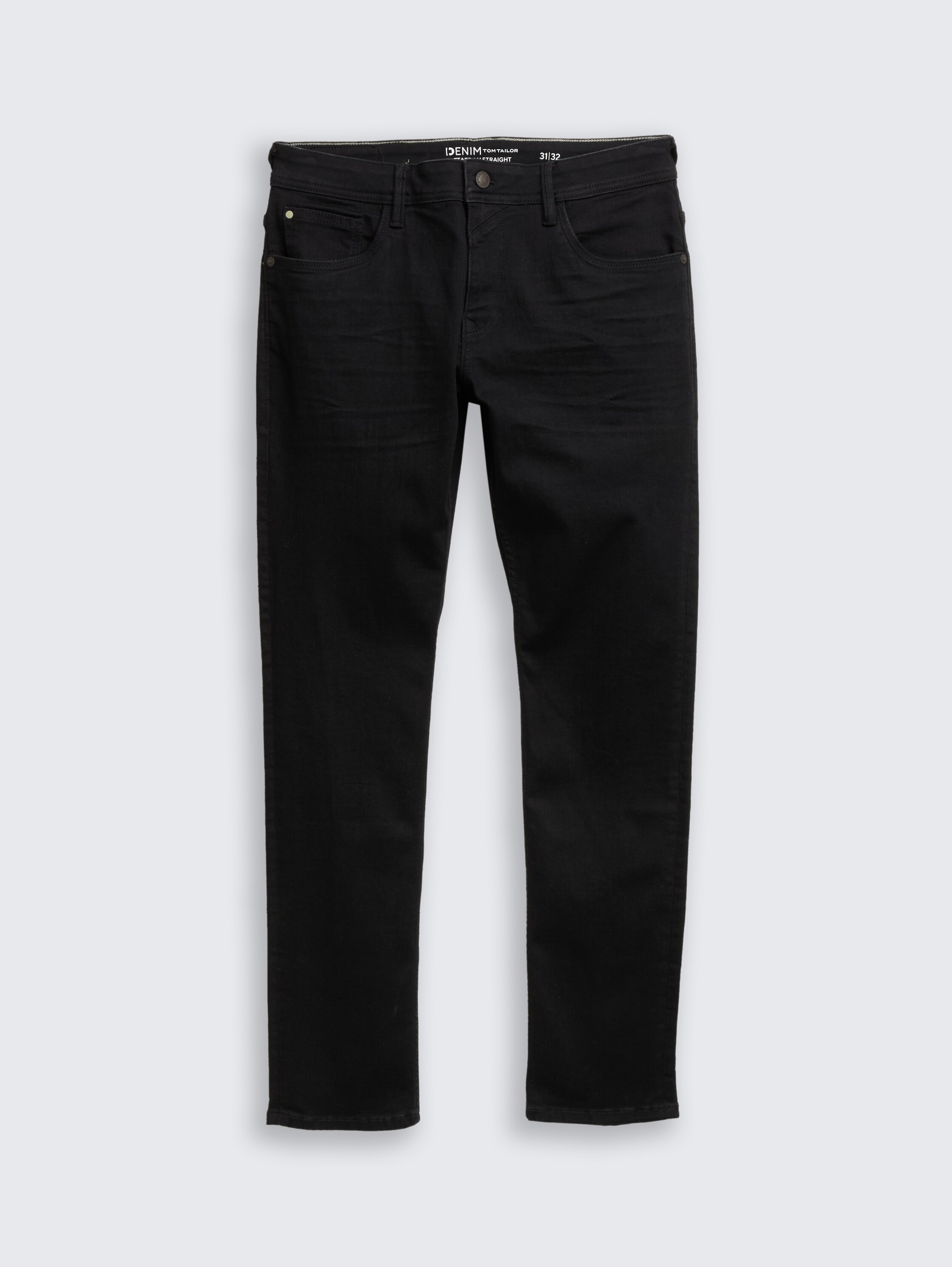 TTAEDAN STRAIGHT Jeans - black black denim - Front product view
