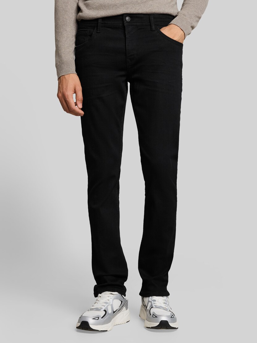 TTAEDAN STRAIGHT-jeans door Denim Male, black black denim