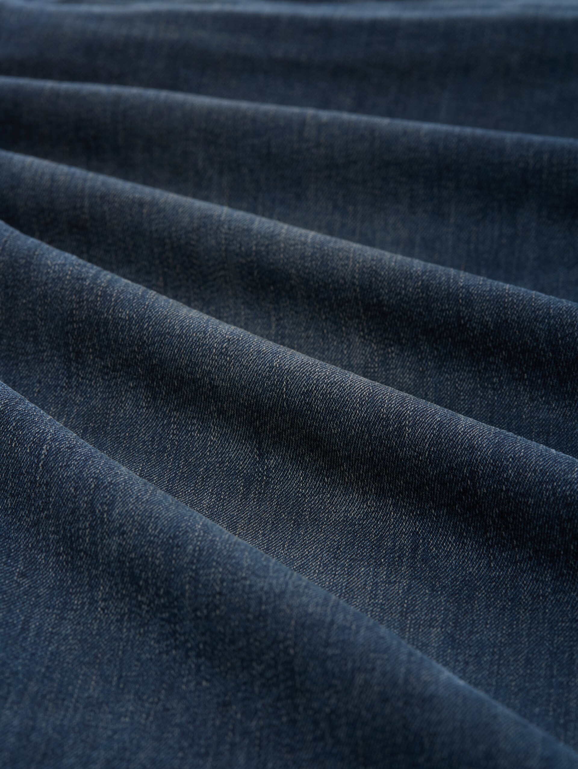 TTAEDAN STRAIGHT Jeans mit Stretch - dark stone blue black denim - Material-Ansicht