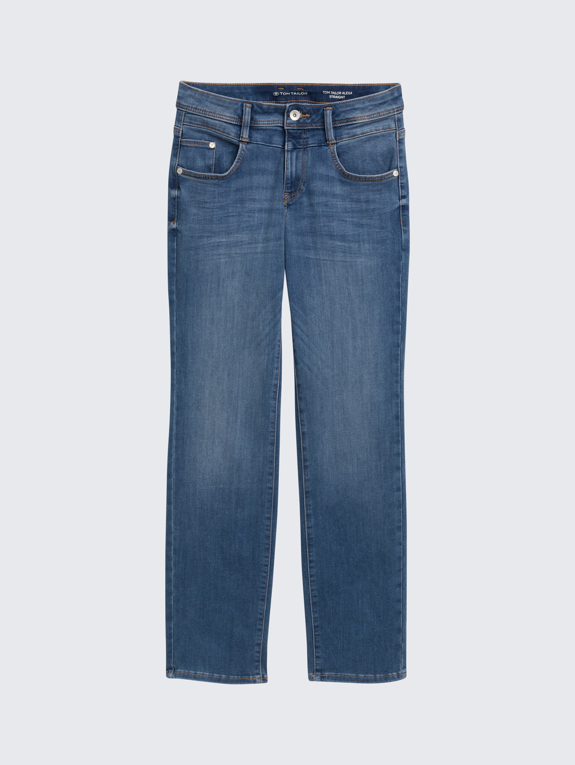 TTALEXA STRAIGHT Jeans - mid stone wash denim - Vorder-Produkt-Ansicht