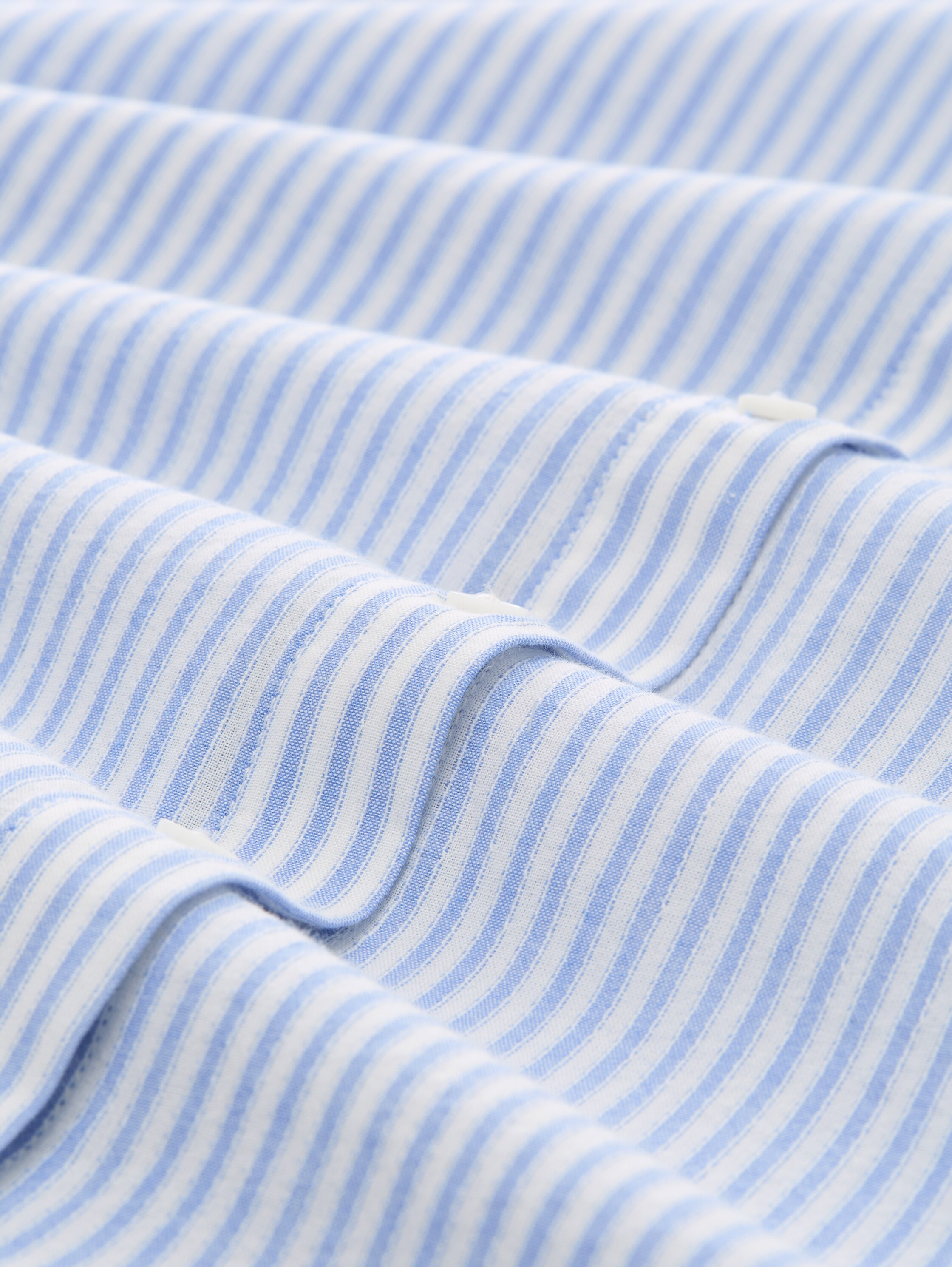 Loose Fit Bluse mit Streifenmuster - white_blue_vertical_stripe - 