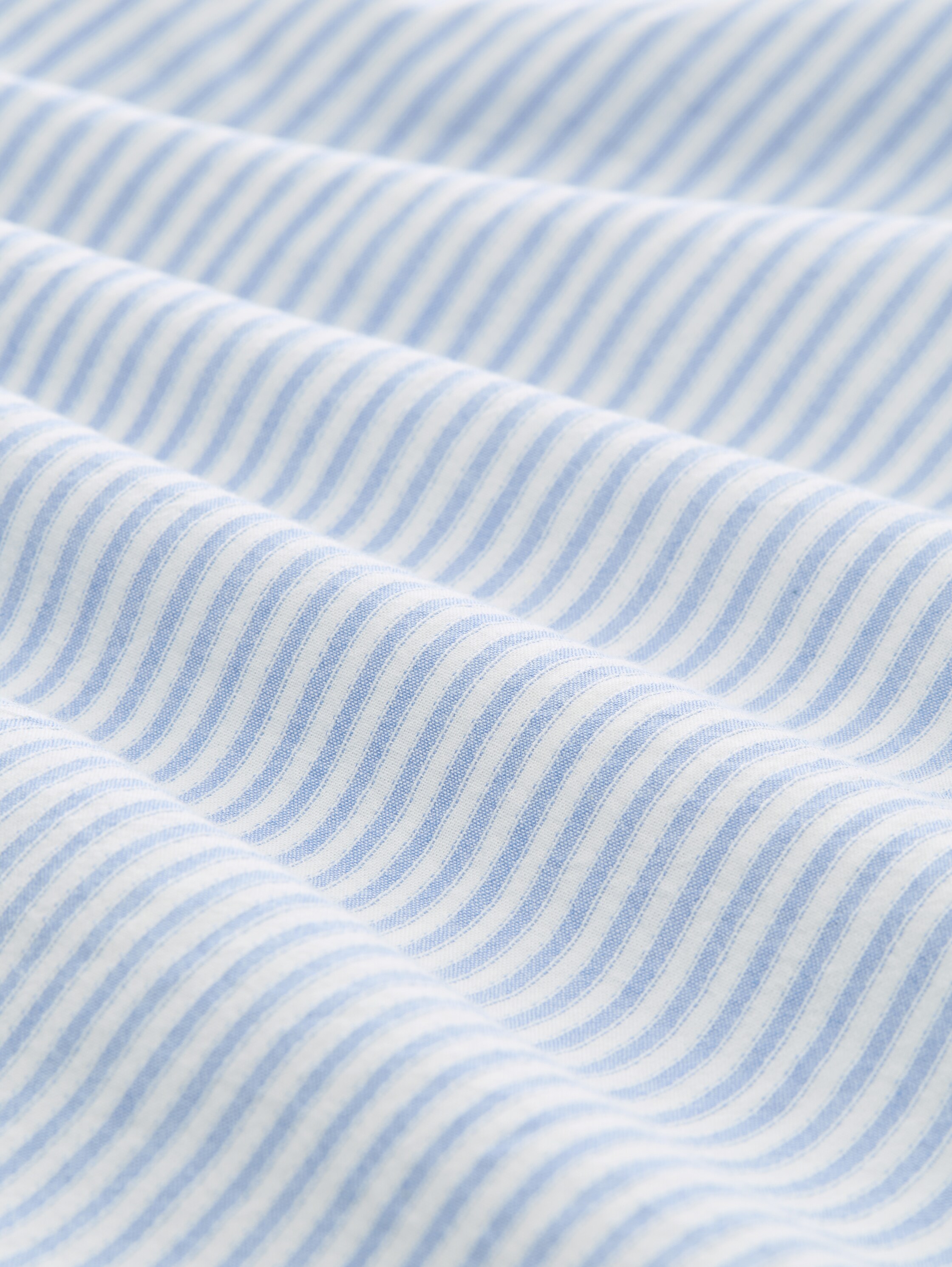 Mini-Blusenkleid mit Streifenmuster - white_blue_vertical_stripe - 