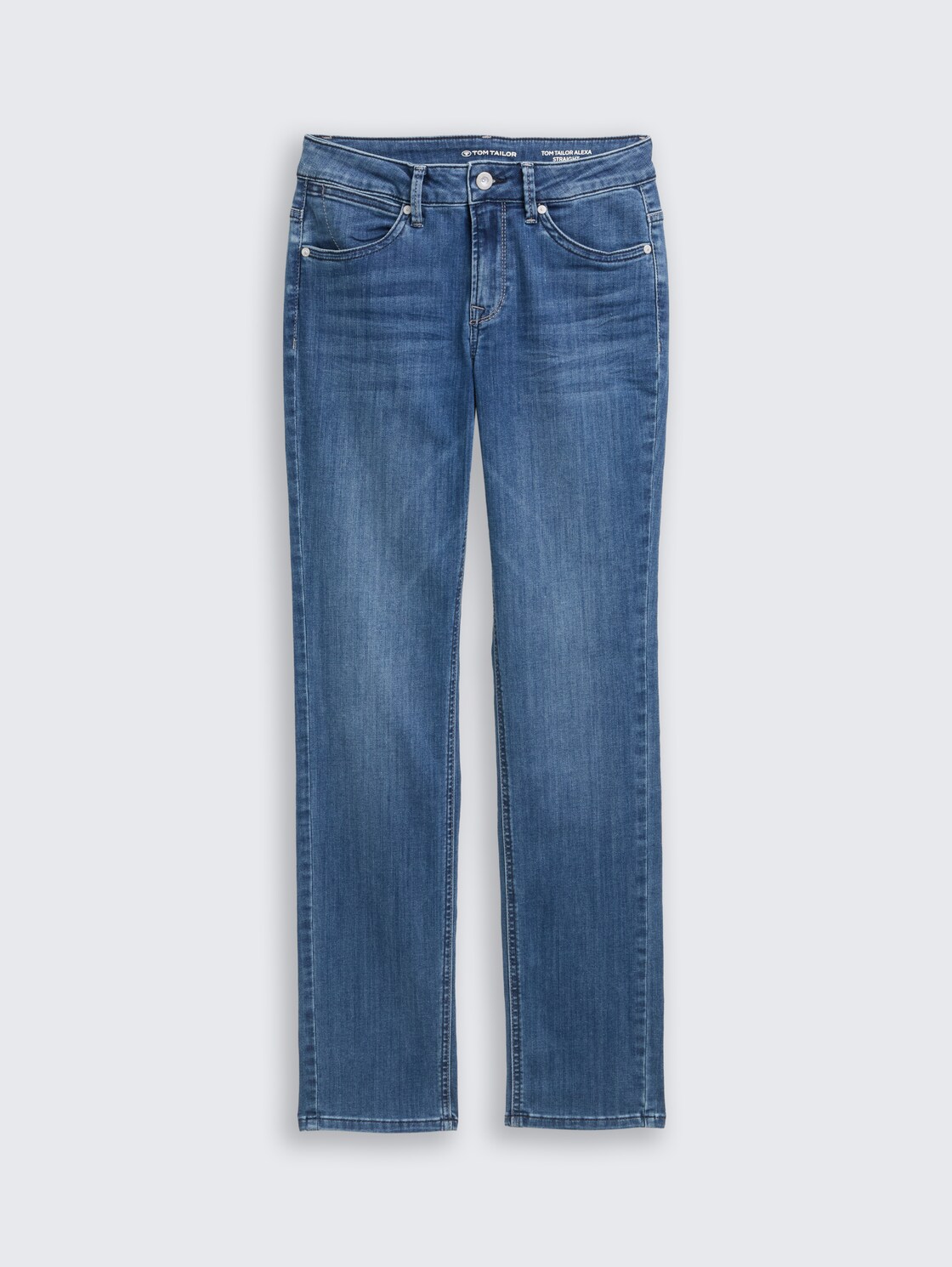TTALEXA STRAIGHT Jeans - mid stone wash denim - Vorder-Produkt-Ansicht