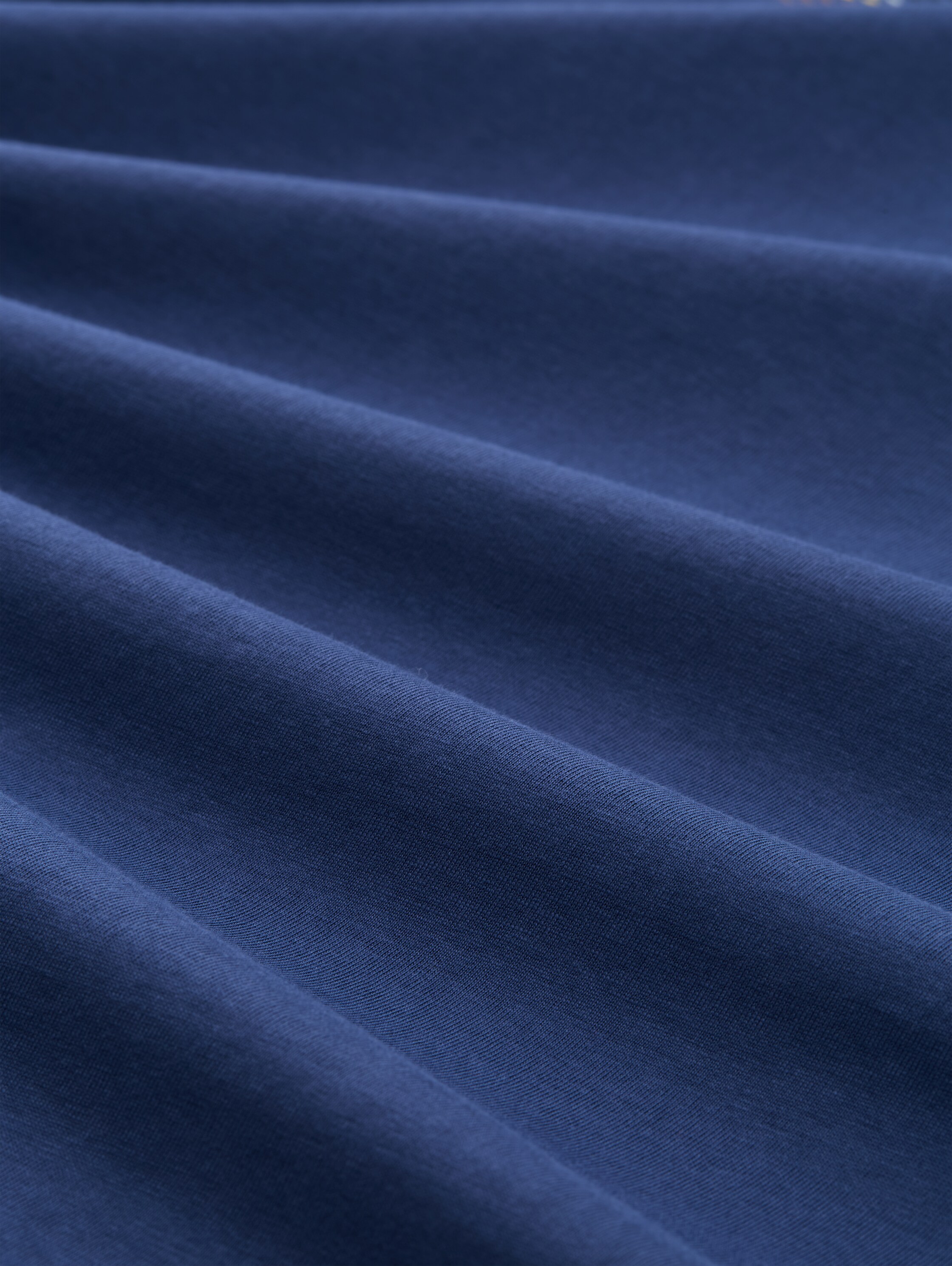 Cotton T-shirt with logo print - ocean_blue - 