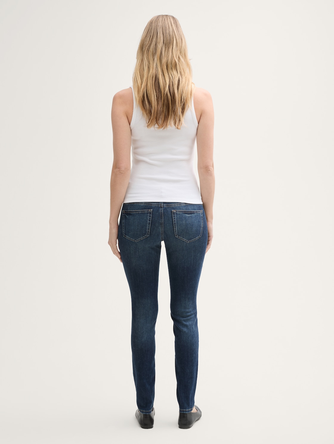 TTALEXA SKINNY Jeans - mid stone wash denim - Auschnitt Model-Rückansicht