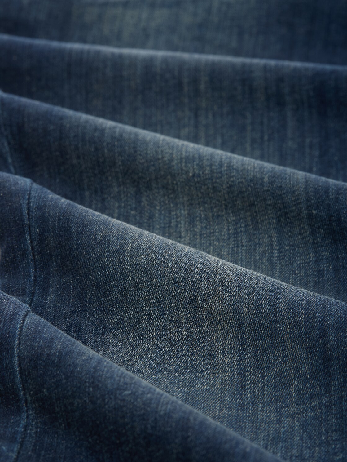 TTALEXA SKINNY Jeans - mid stone wash denim - Material-Ansicht