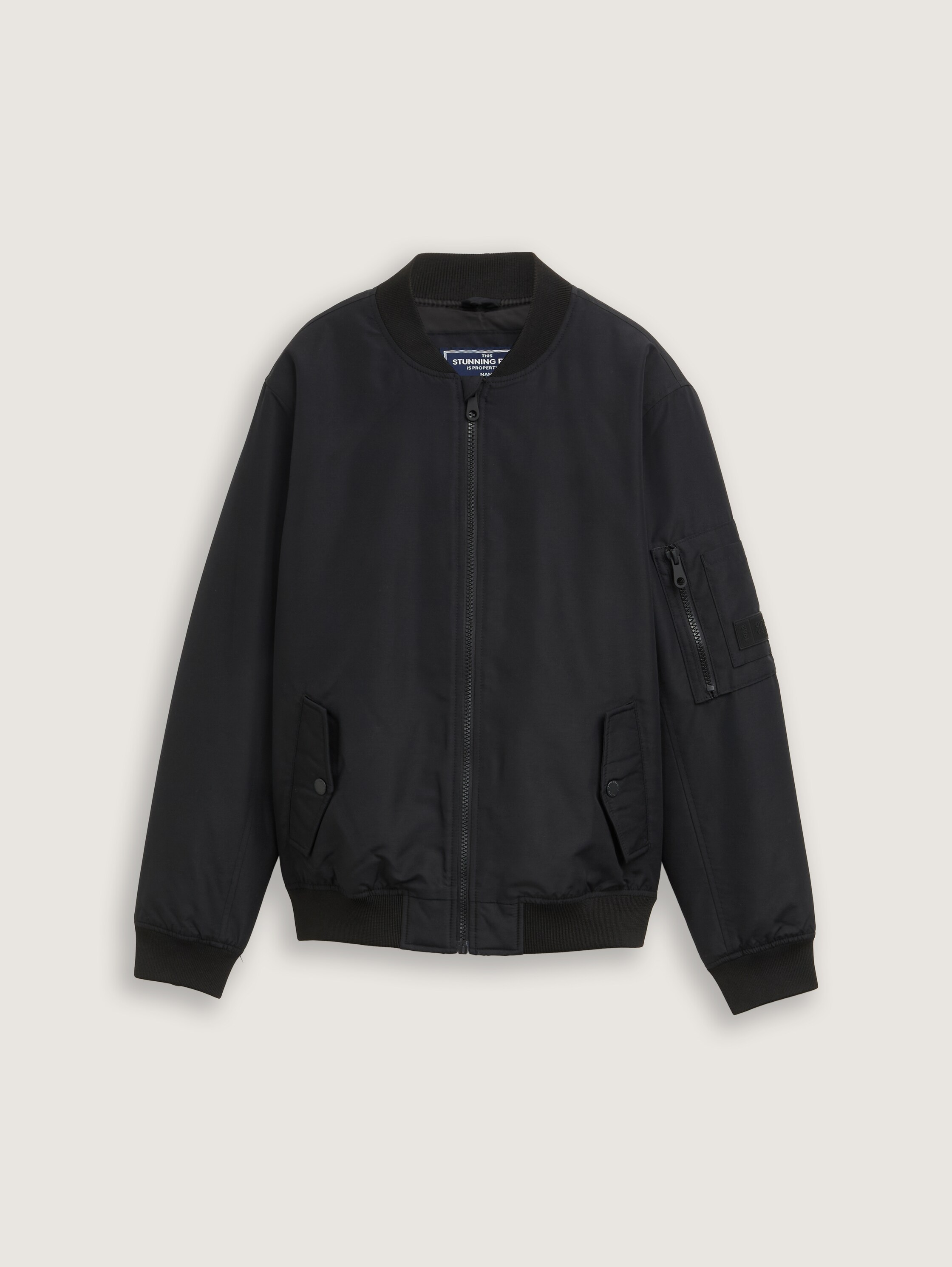 Waterafstotend bomberjack - heavy_black - 