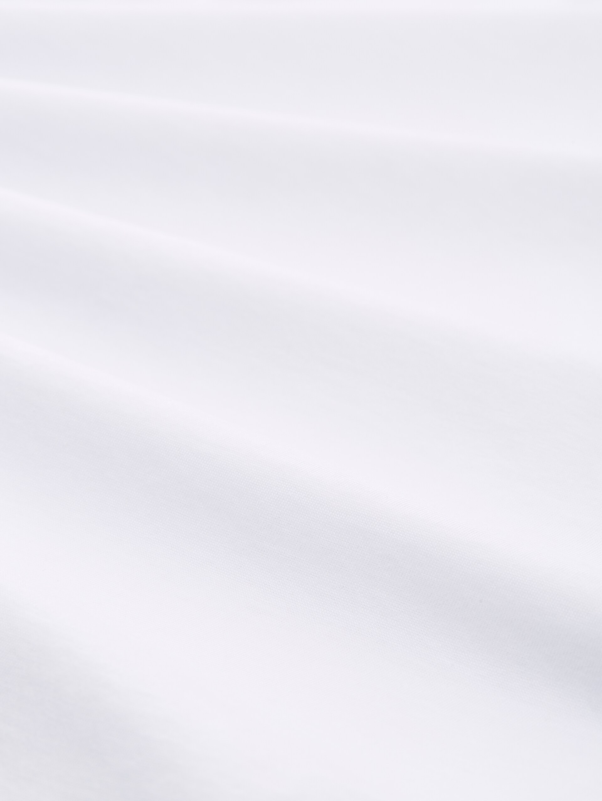 Basic T-shirt met V-hals - White - Materiaalweergave