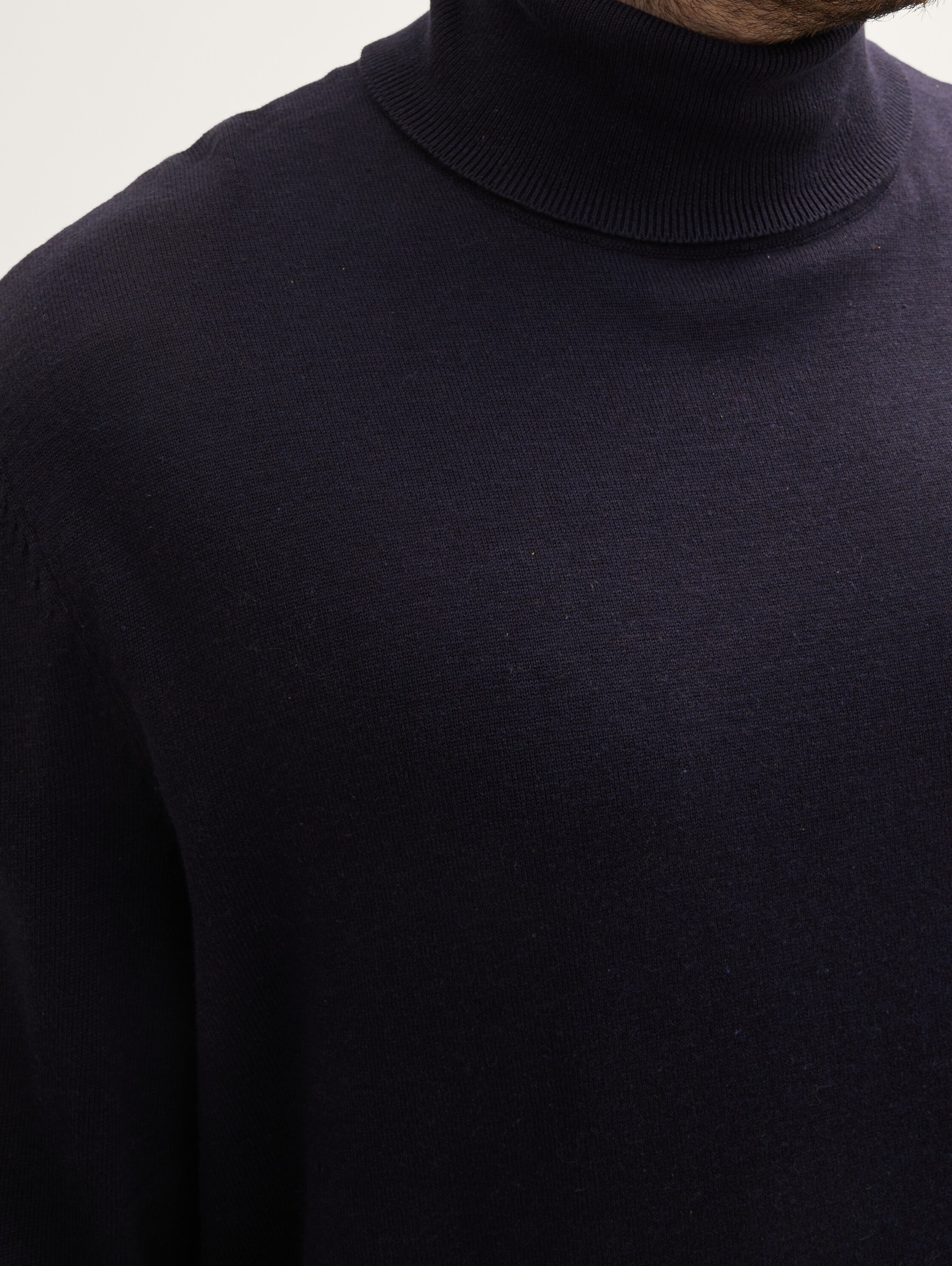 Plus - Basis coltrui - knitted_navy_melange - 