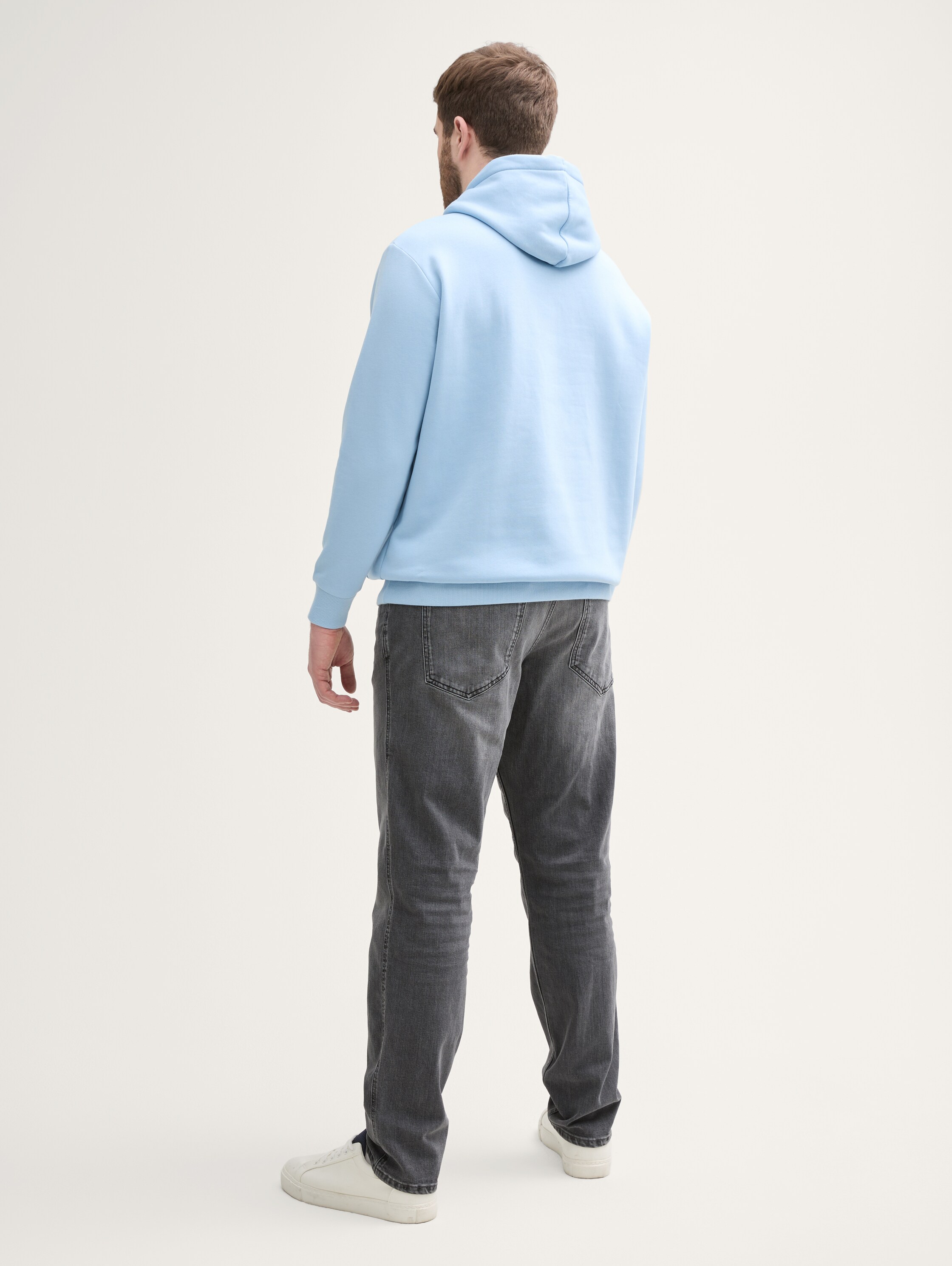 Plus Size - TTPLUS REGULAR Jeans - grey_denim - Auschnitt Model-Rückansicht