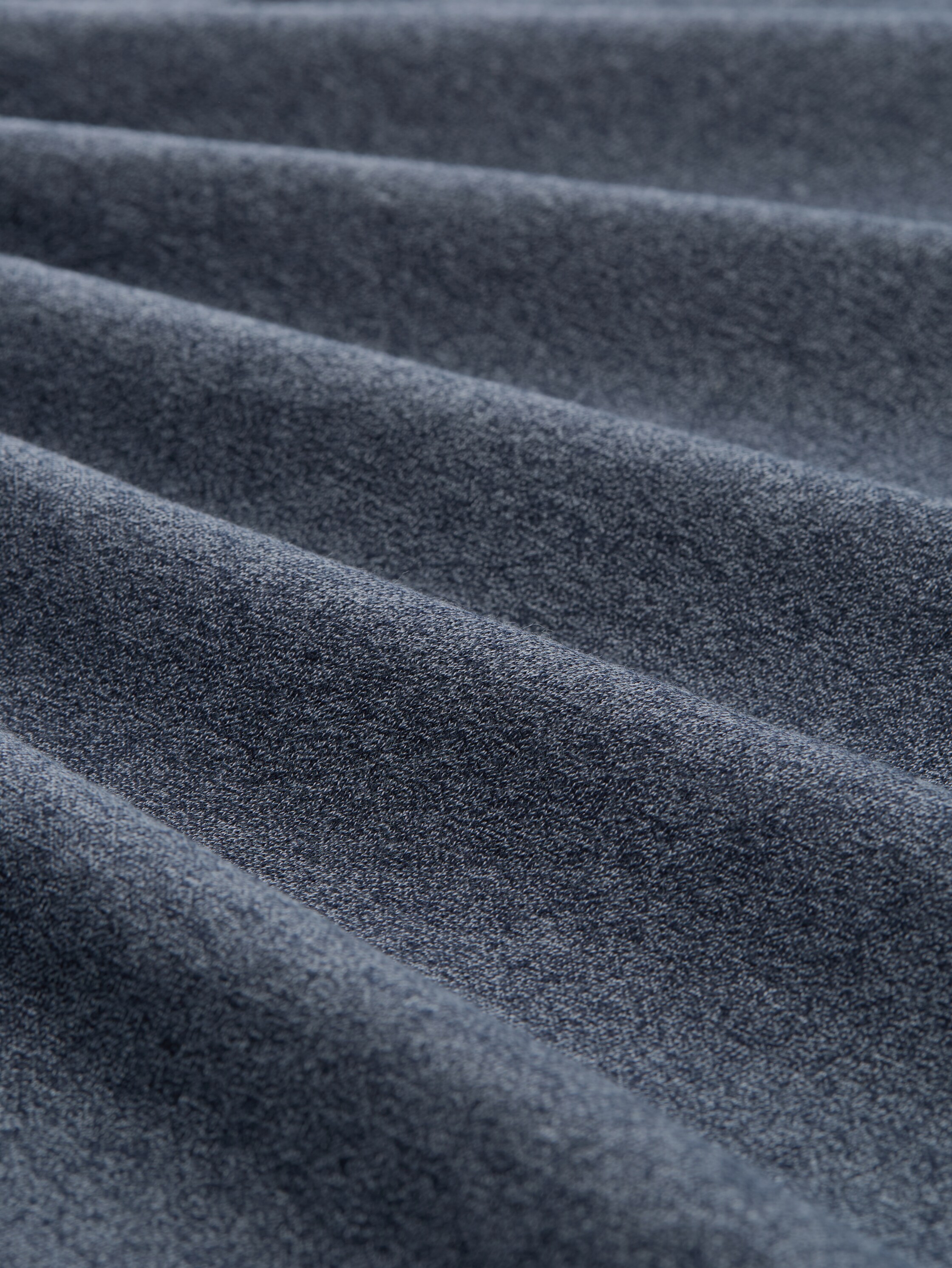 Plus Size - Sweatshirt mit Logo-Details - navy_grindle_structure - 