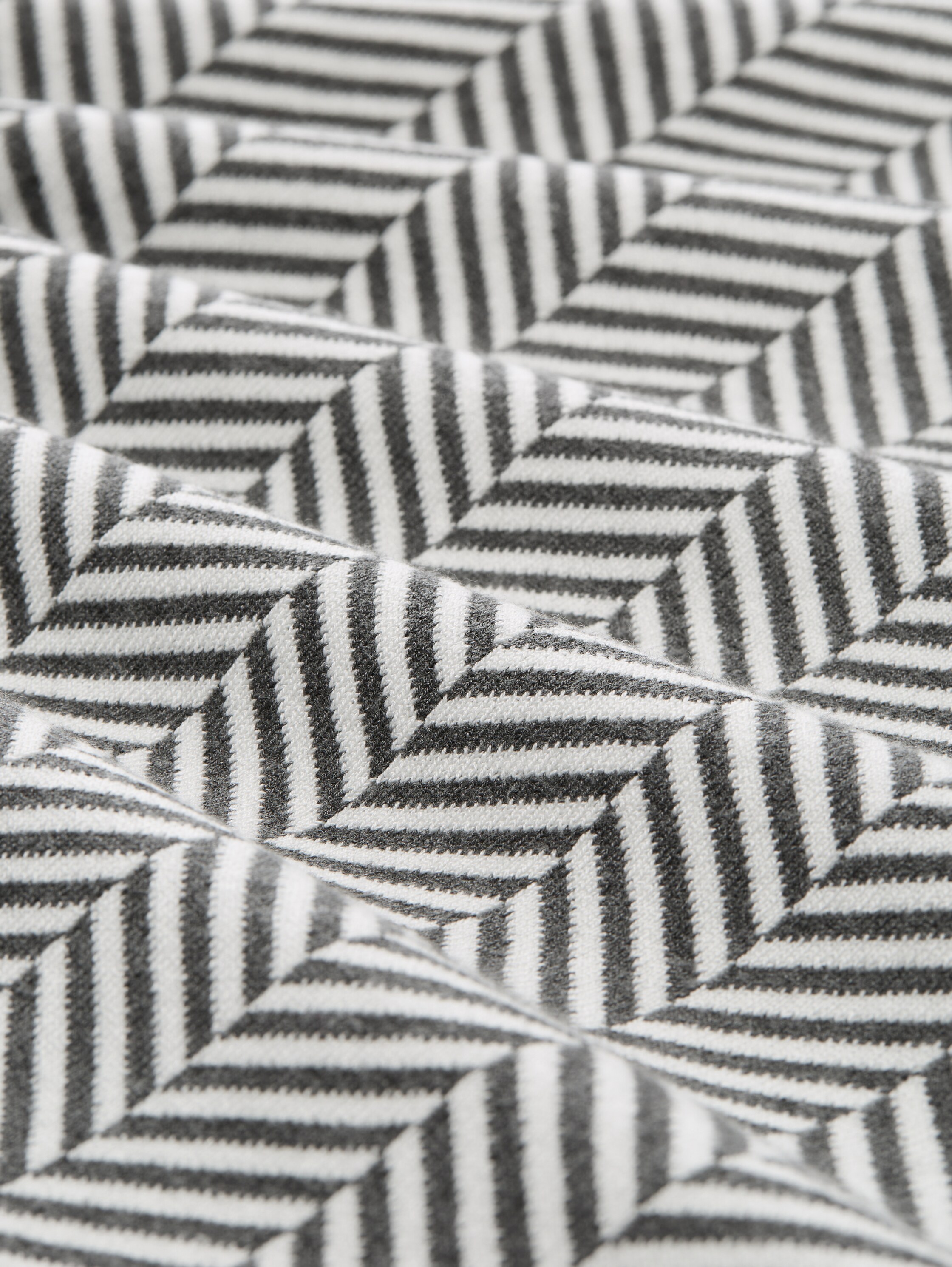 Plus Size - Pullover mit Fischgrätenmuster - anthrazit_knit_heringbone - 