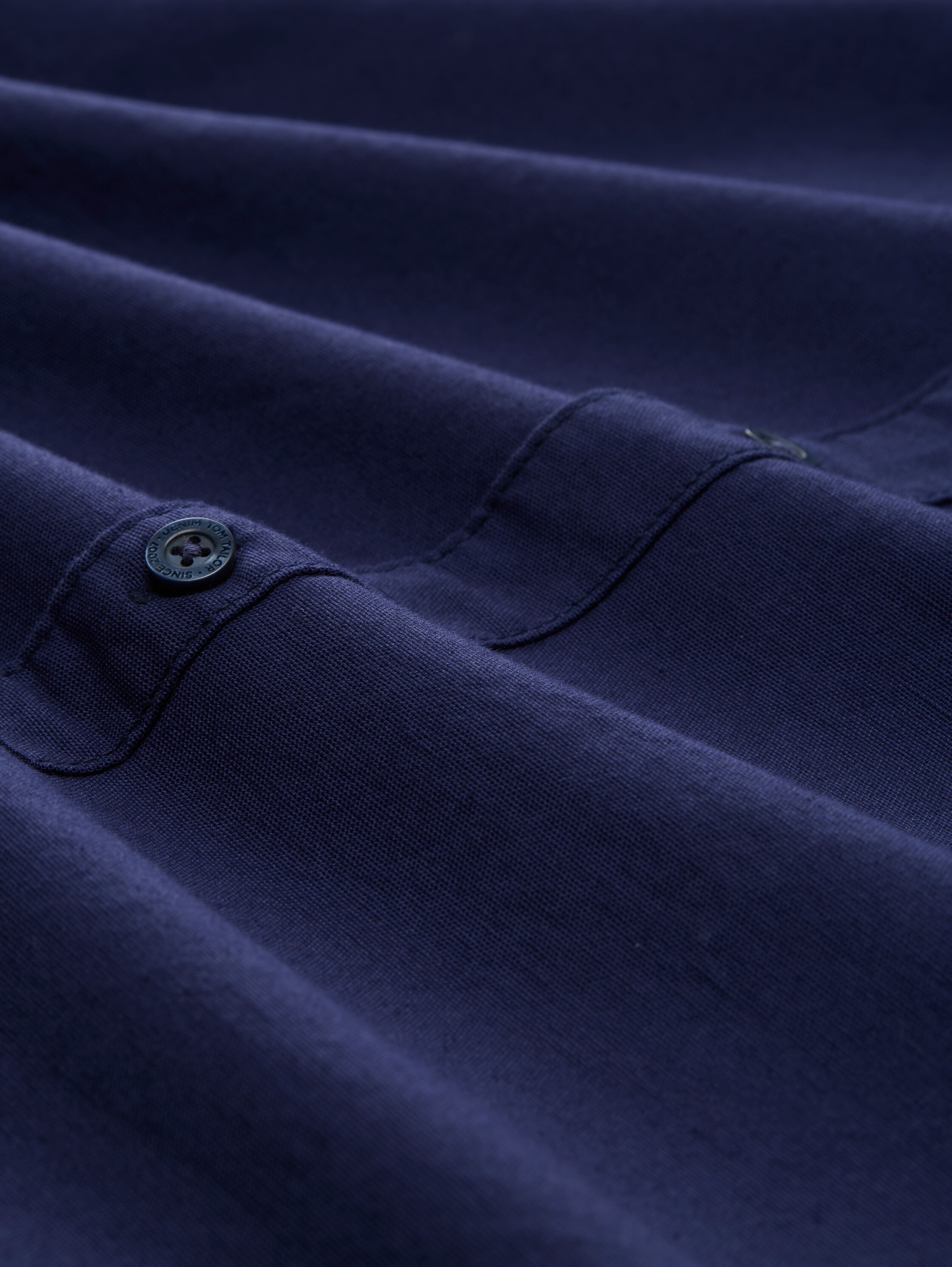 Oxford Hemd mit Logo-Stickerei - dark_blueberry - 