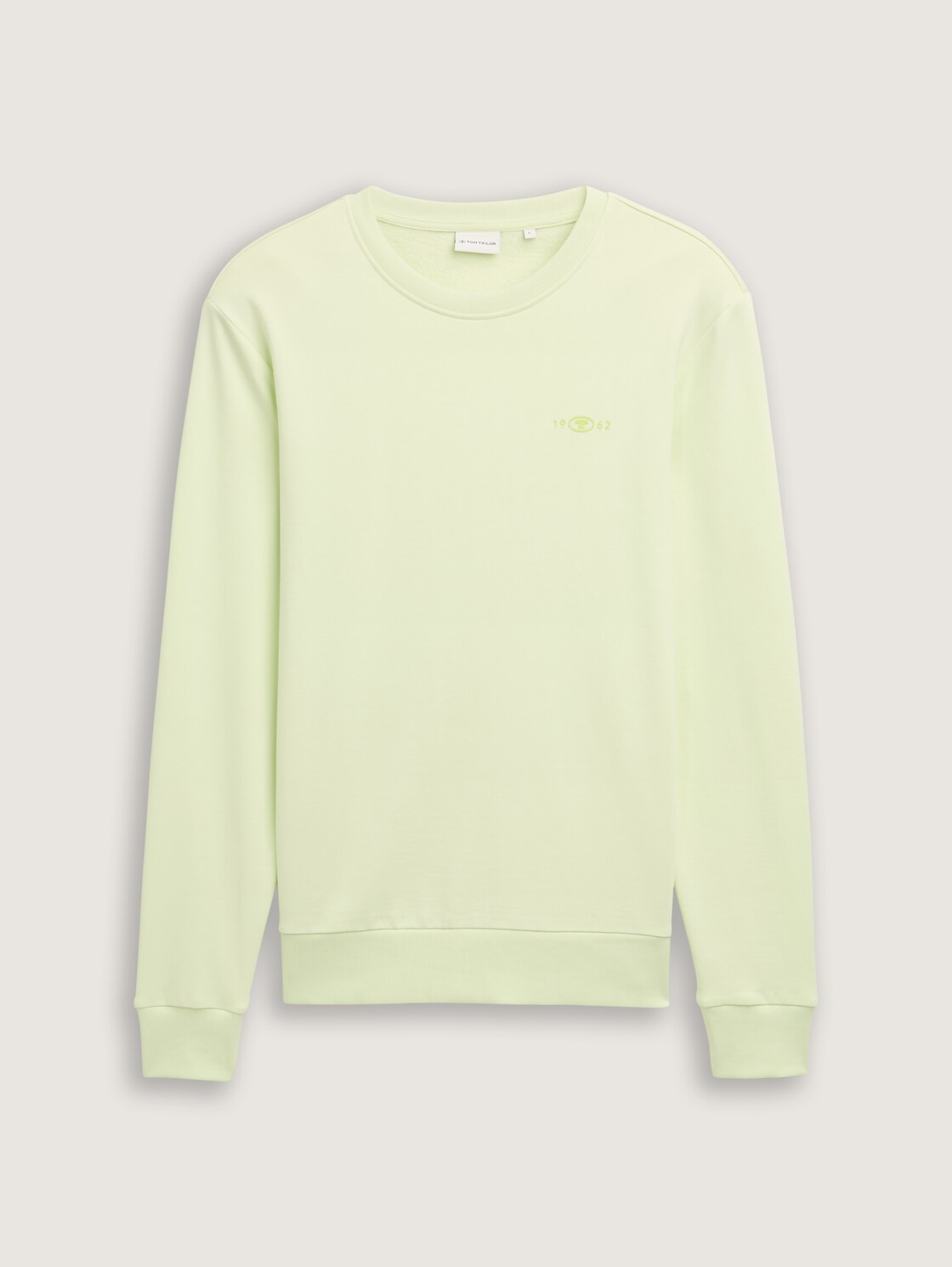 Sweatshirt mit Logo-Print - lime cream green - Vorder-Produkt-Ansicht