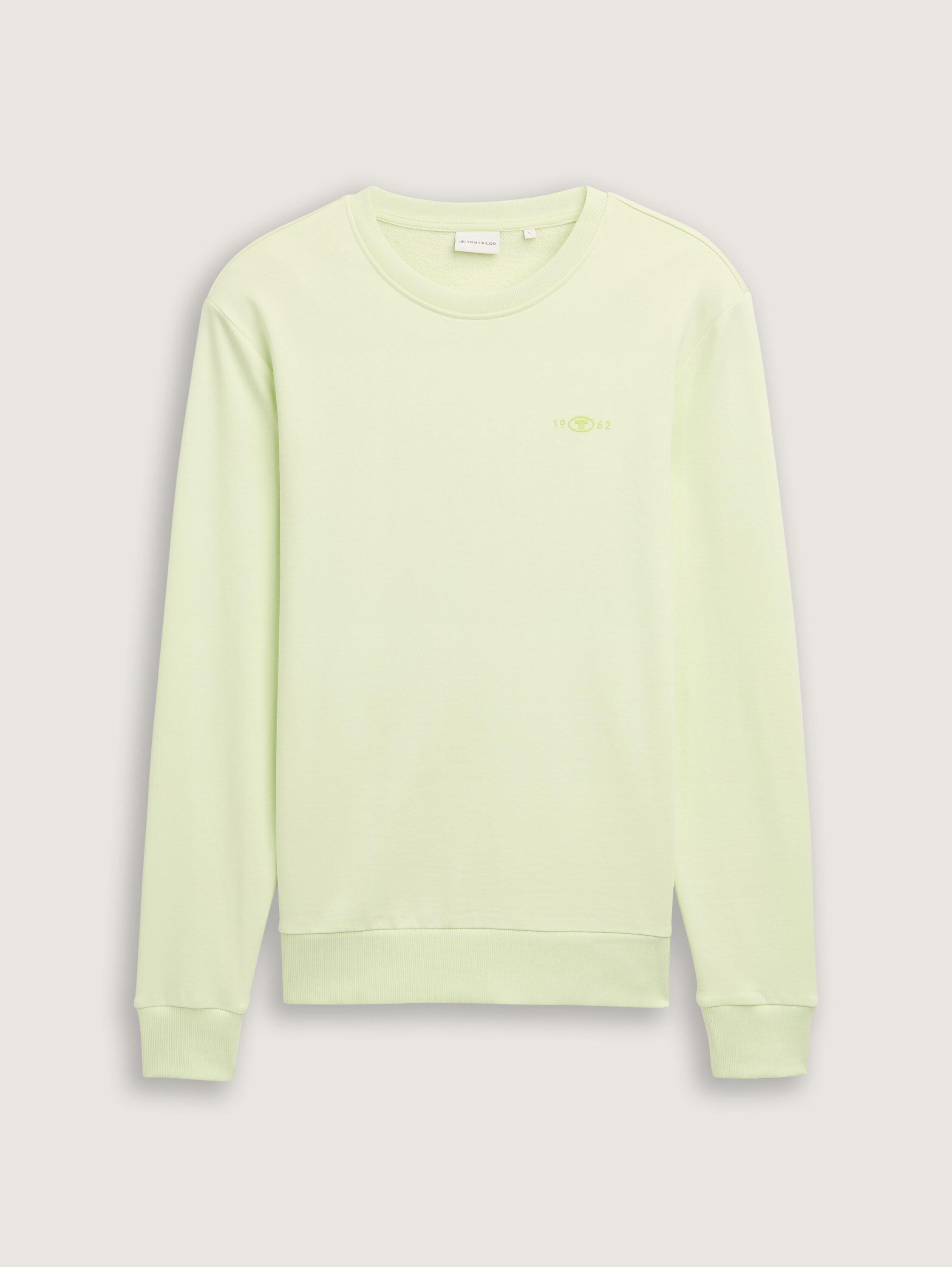 Sweatshirt mit Logo-Print - lime_cream_green - 