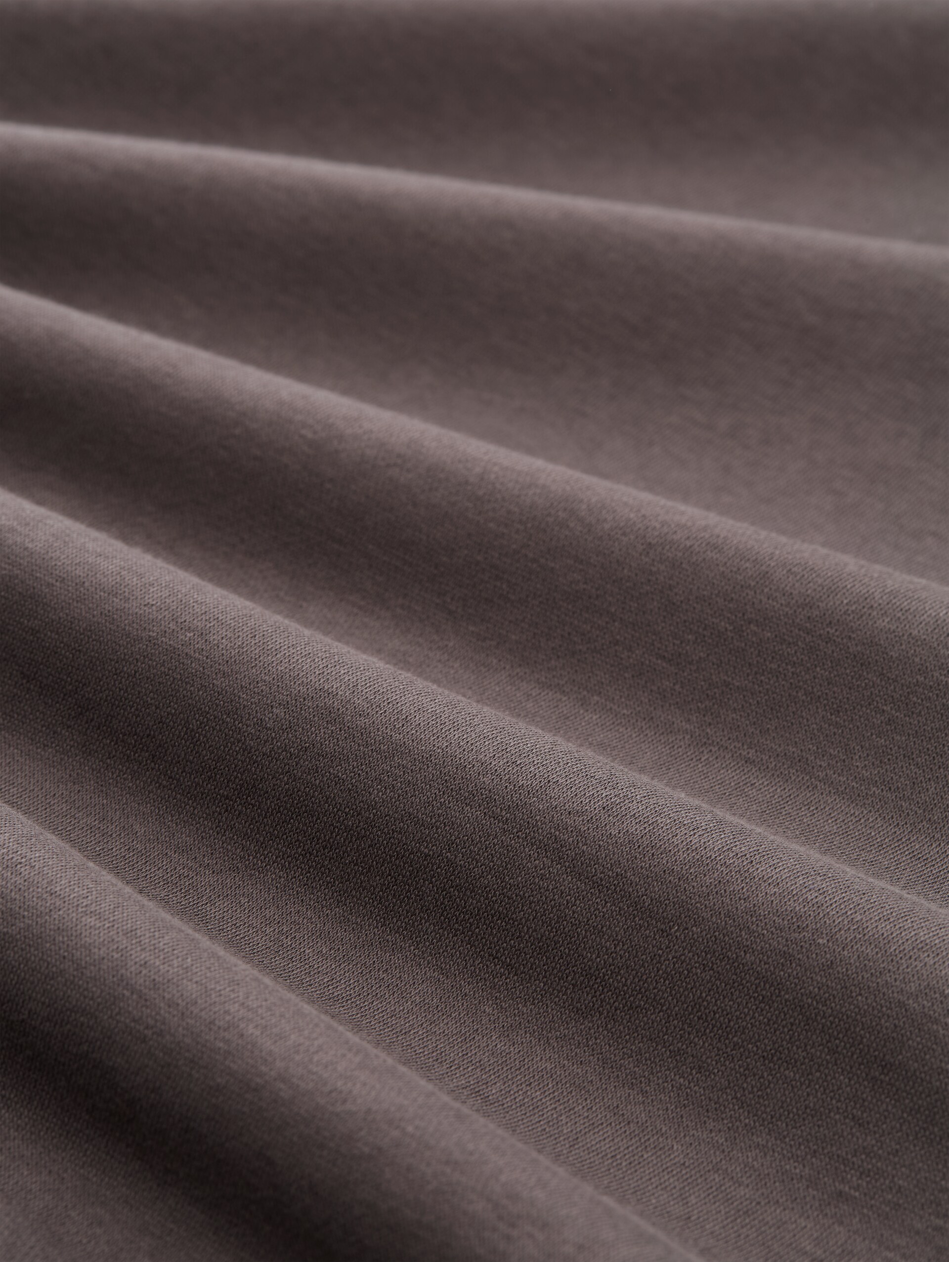 Sweat-shirt avec logo imprimé - Pavement Grey - Vue de la matière