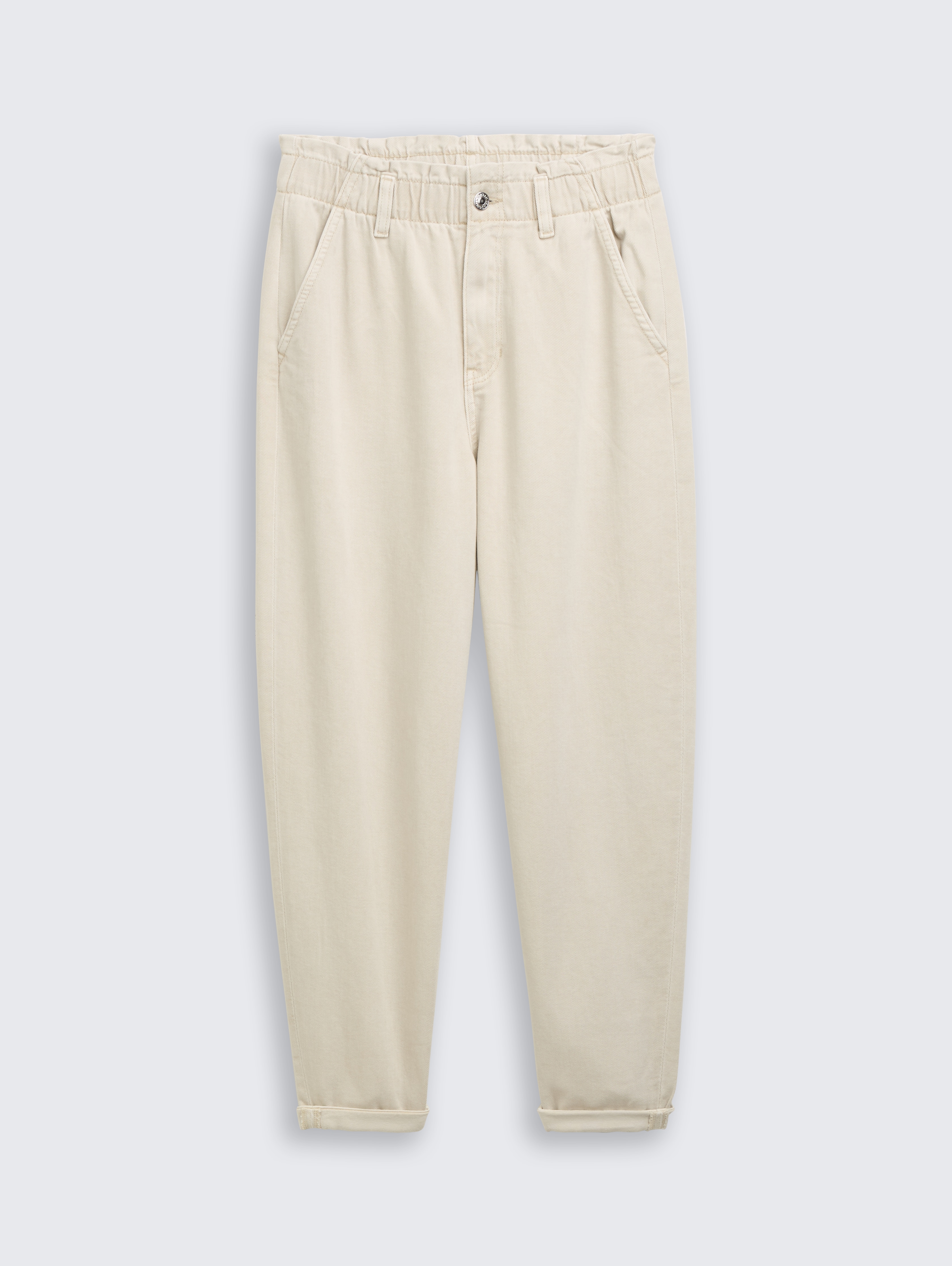 TTADEA BARREL Jeans von Denim Female, Beige Grey