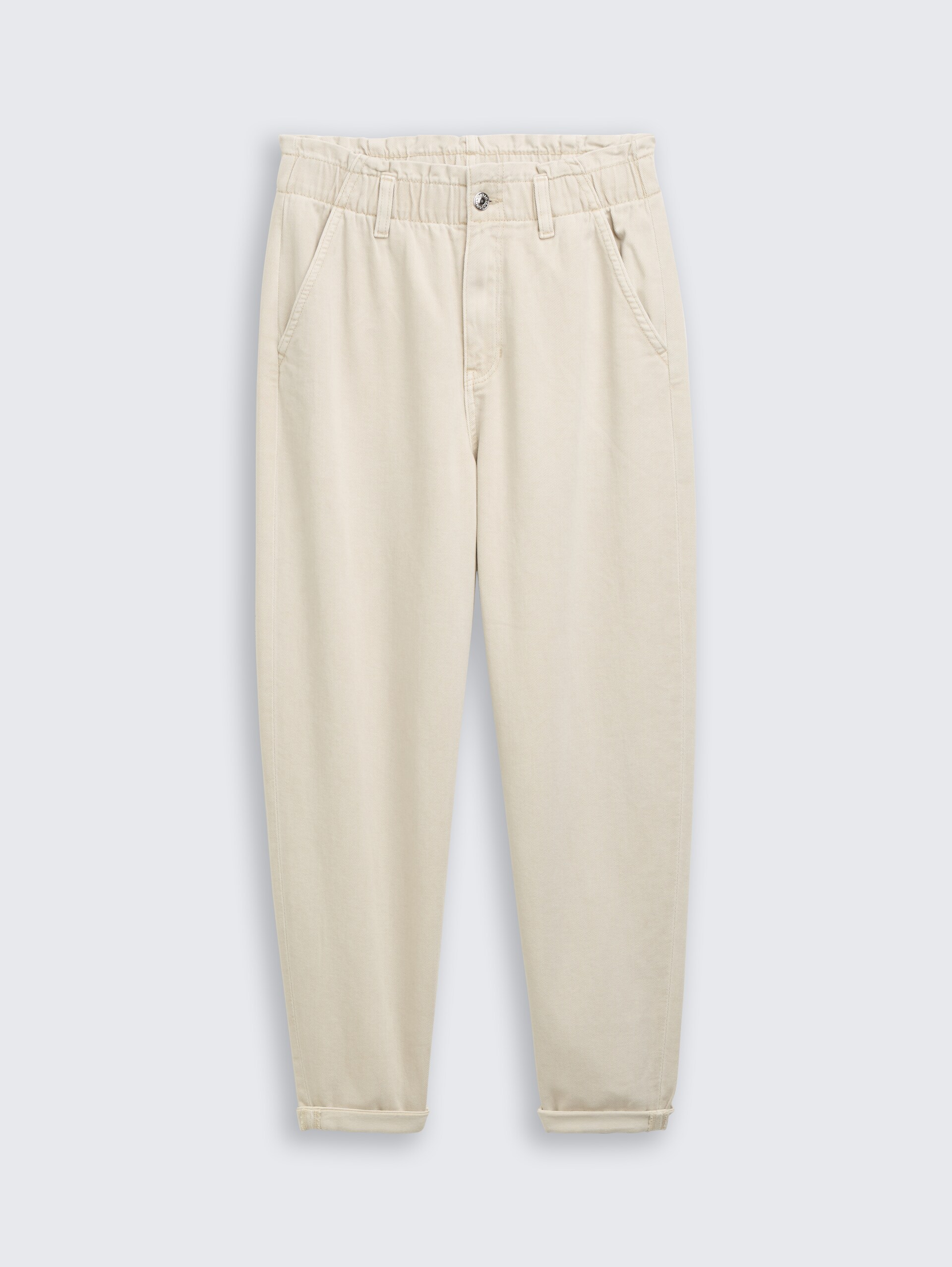 TTADEA BARREL Jeans - Beige Grey - Vorder-Produkt-Ansicht