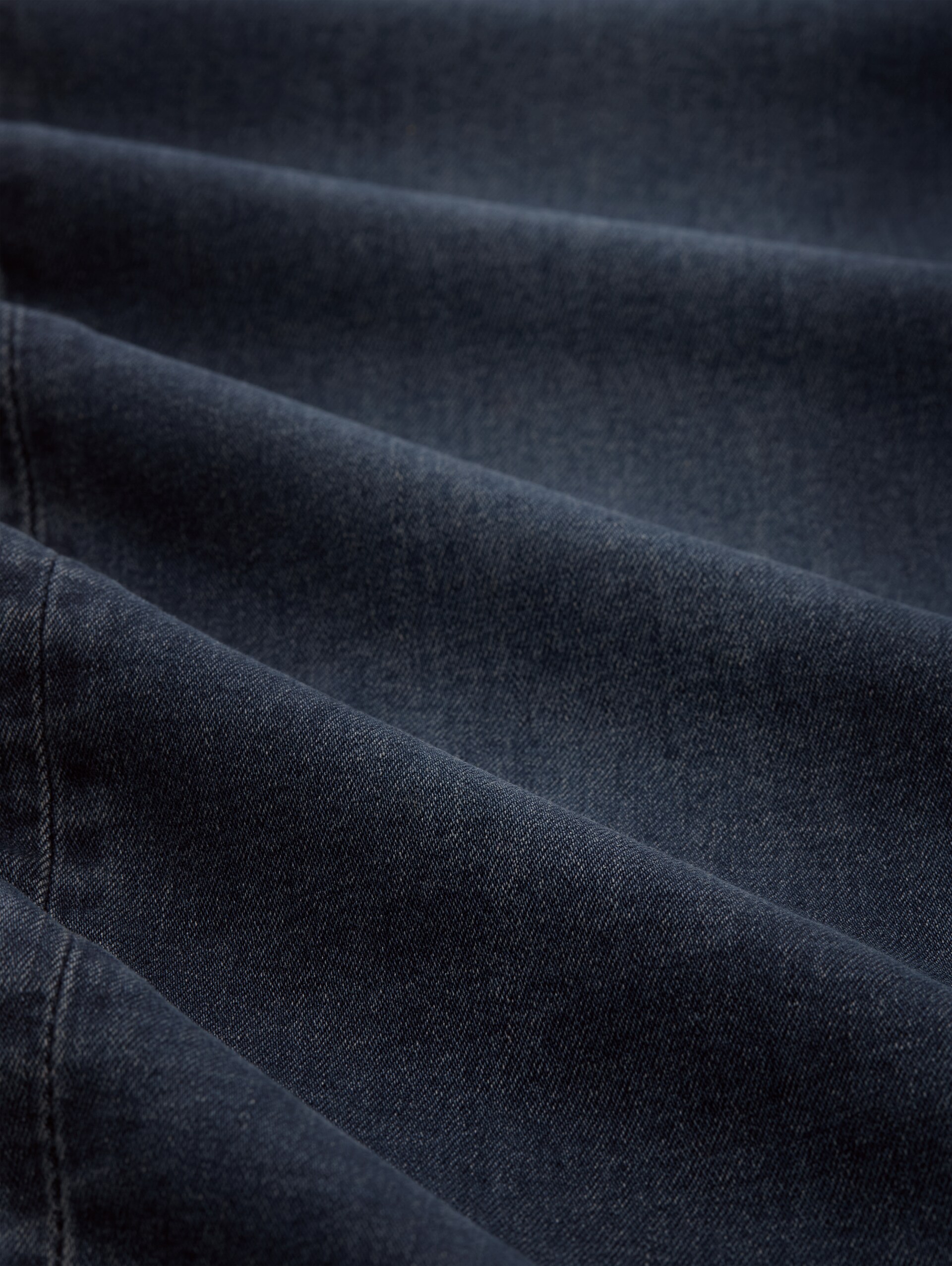 TTPIERS SLIM Jeans - dark stone blue black denim - Vue de la matière