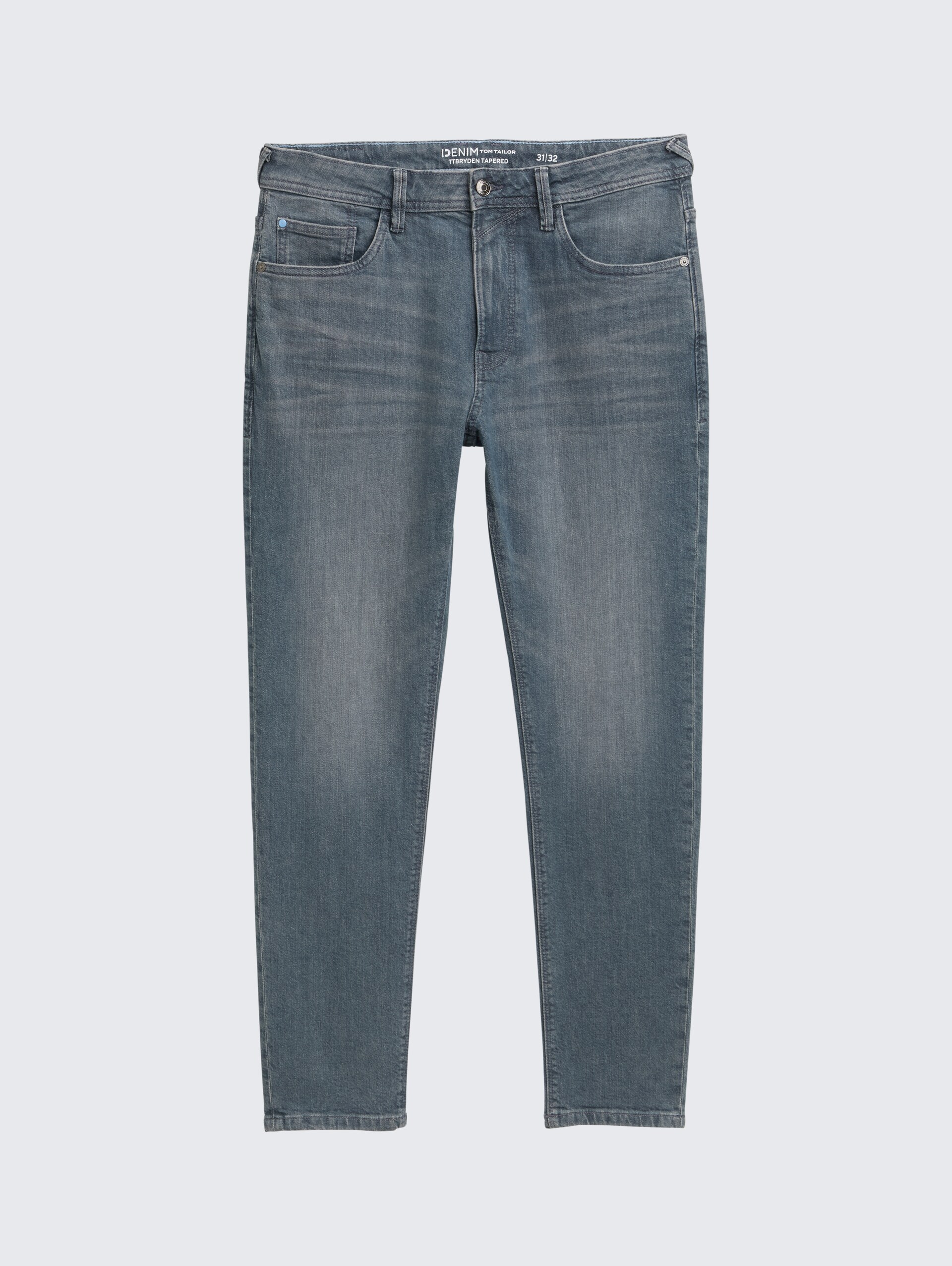 TTBRYDEN TAPERED Jeans - mid stone blue grey denim - Vorder-Produkt-Ansicht