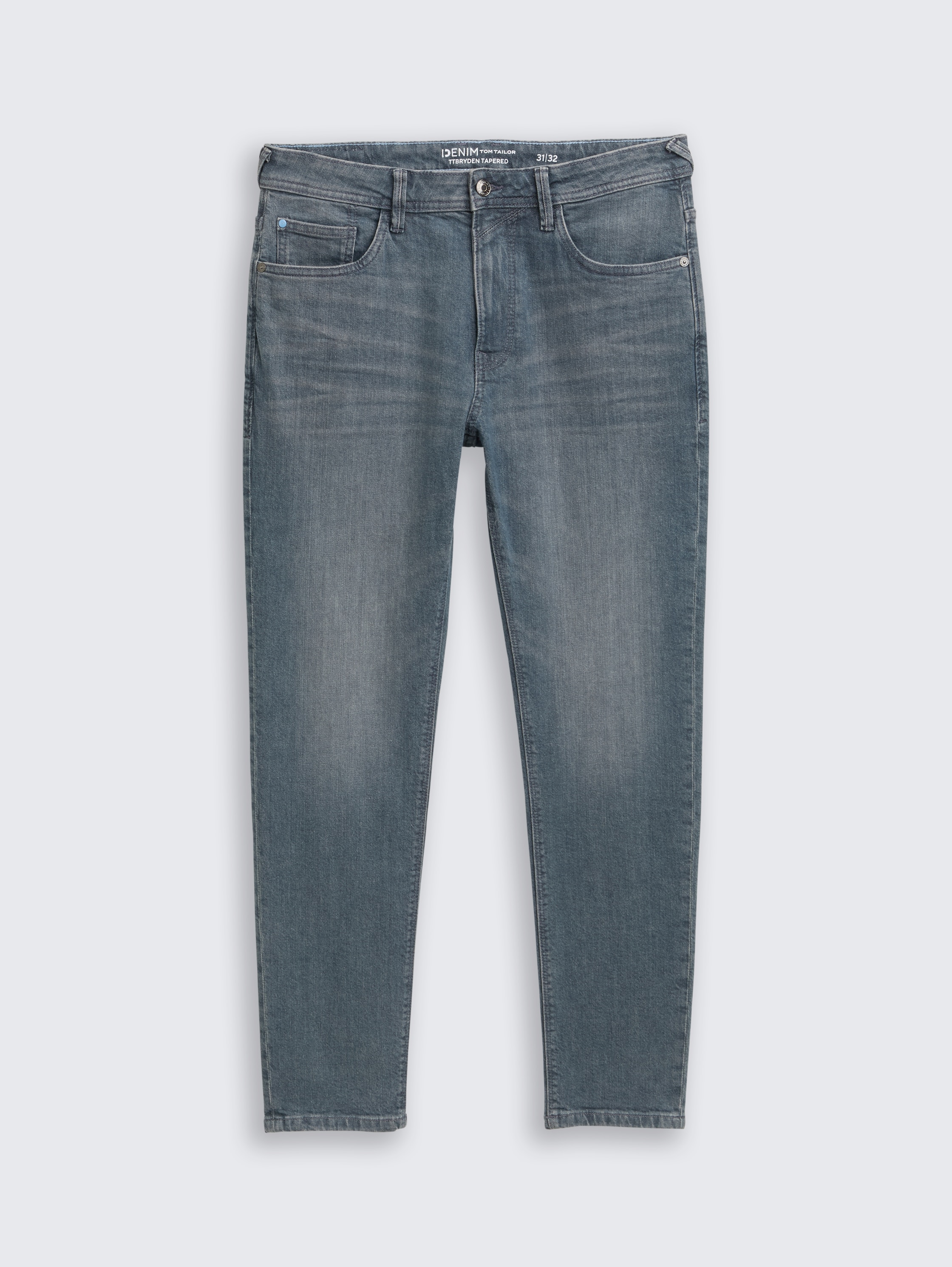 TTBRYDEN TAPERED jeans - mid stone blue grey denim - Product vooraanzicht