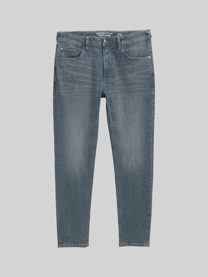 Jean TTBRYDEN TAPERED par Denim Male, mid stone blue grey denim