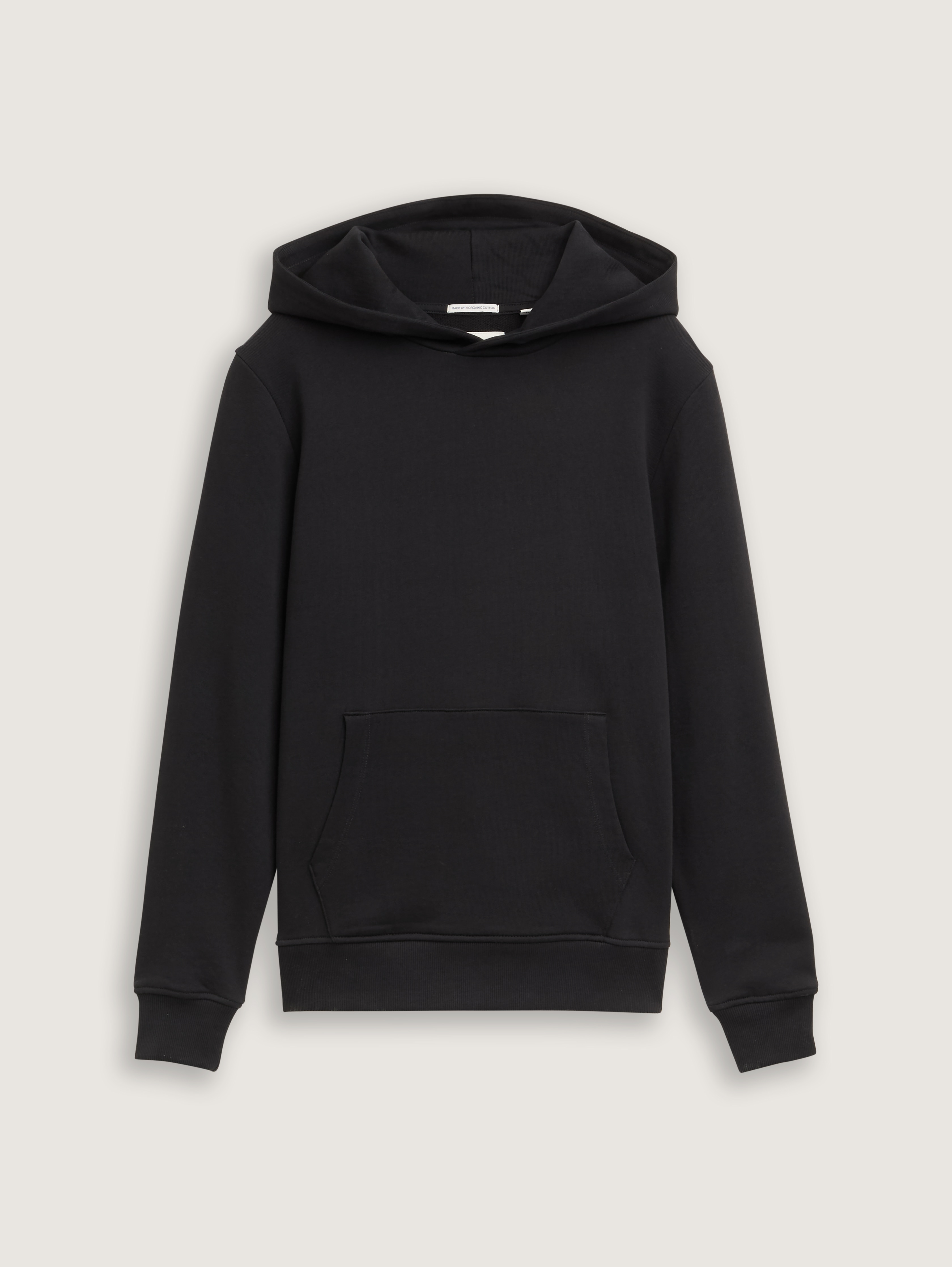 Hoodie Sweatshirt mit Rückenprint von Teen Boys, heavy black
