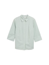 Ausgewählt, Plus Size - Loose Fit Bluse mit Streifenmuster von Tom Tailor, grün