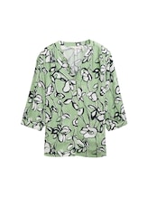 Nicht ausgewählt, Plus Size - Bluse mit Muster von , grün