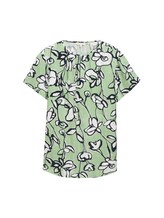 Geselecteerd, Plus Size - viscose blouse door Tom Tailor, groen