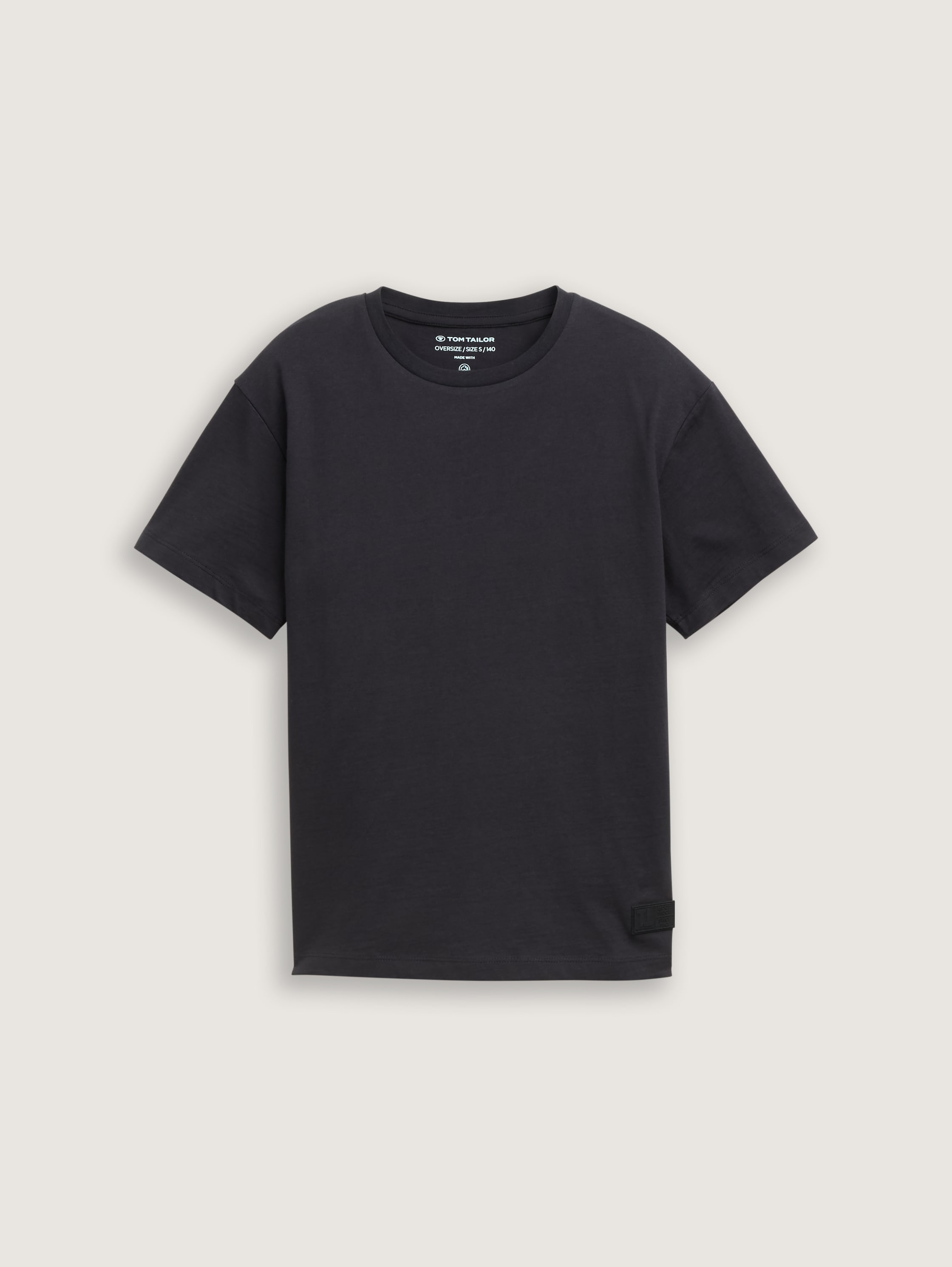 Basic Oversize T-Shirt - heavy_black - 