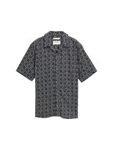 Selected, Comfort fit short-sleeved shirt in Hawaiian look by Tom Tailor, blue