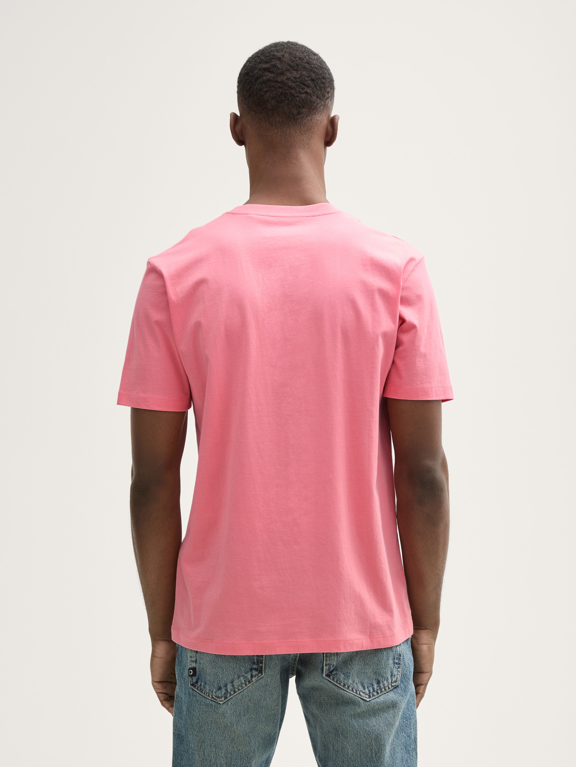 T-Shirt mit Foto-Print - peach_pink - 