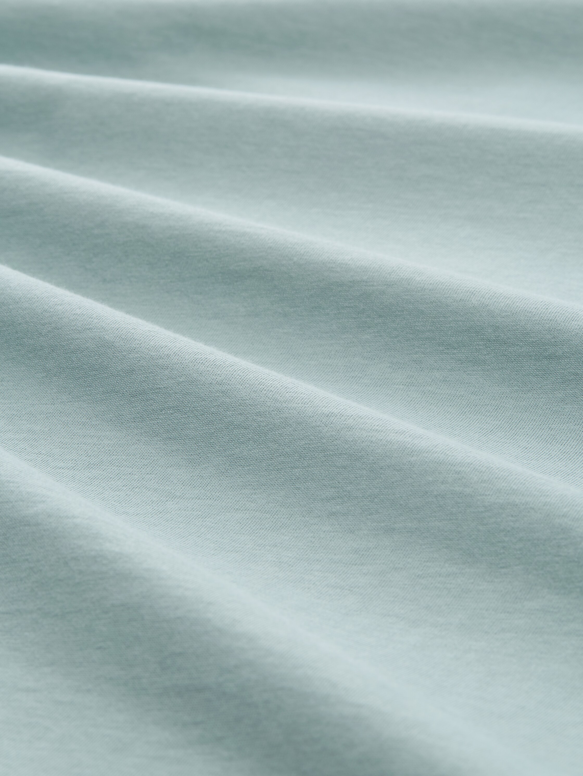 Basic T-Shirt aus Baumwolle - light_ice_blue - 