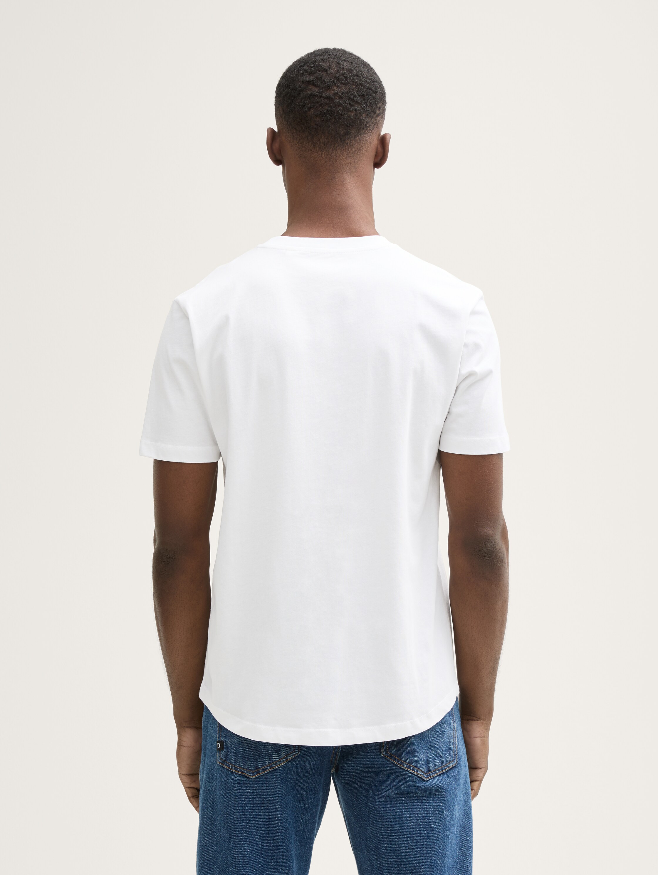 T-Shirt mit Print - white - 