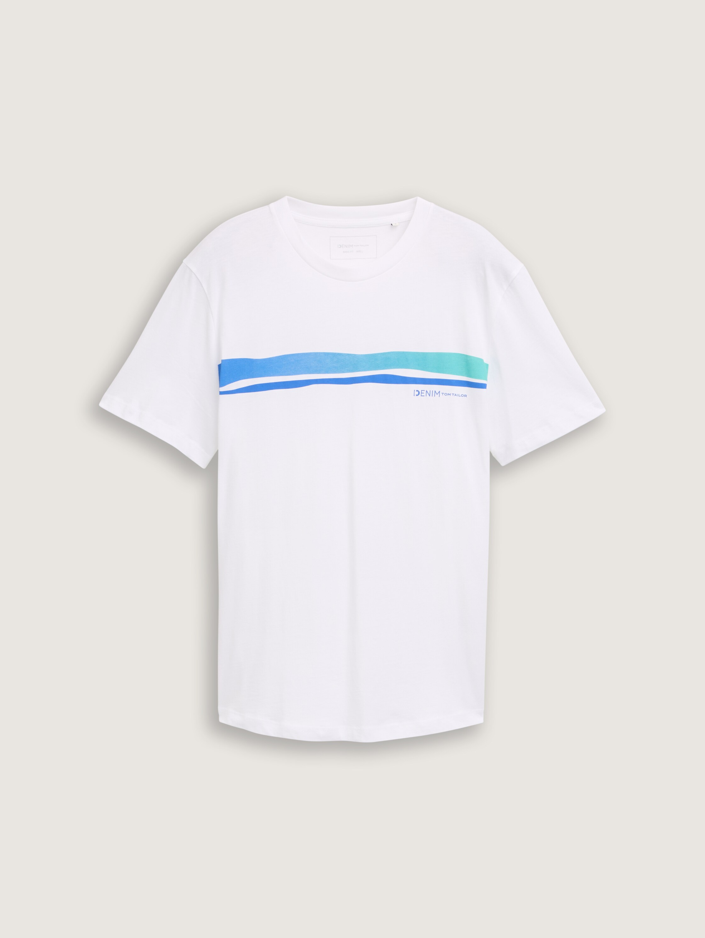 T-Shirt mit Print - white - 