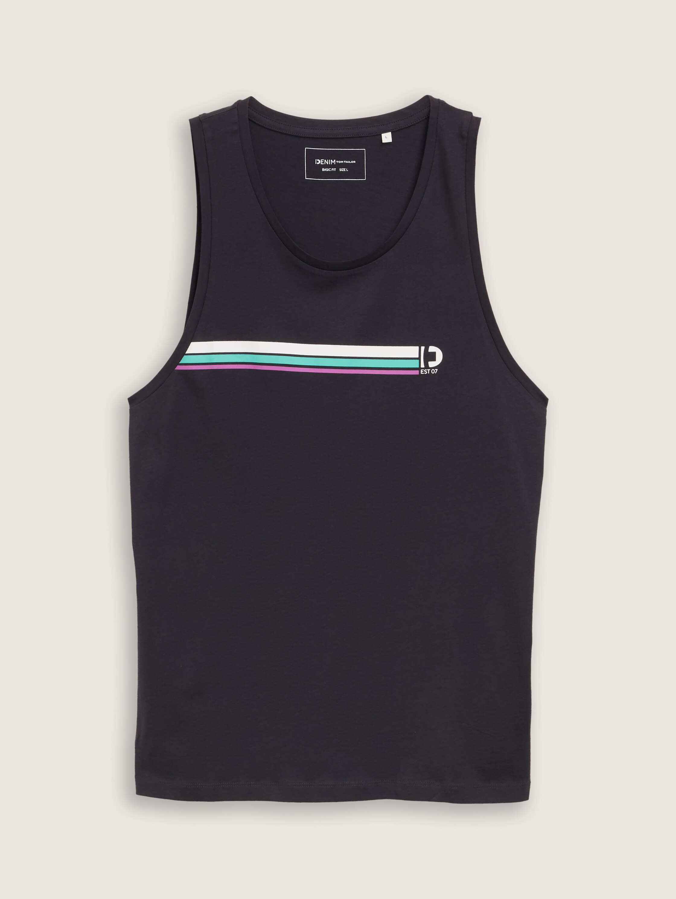 Tanktop mit Print - coal_grey_1 - 